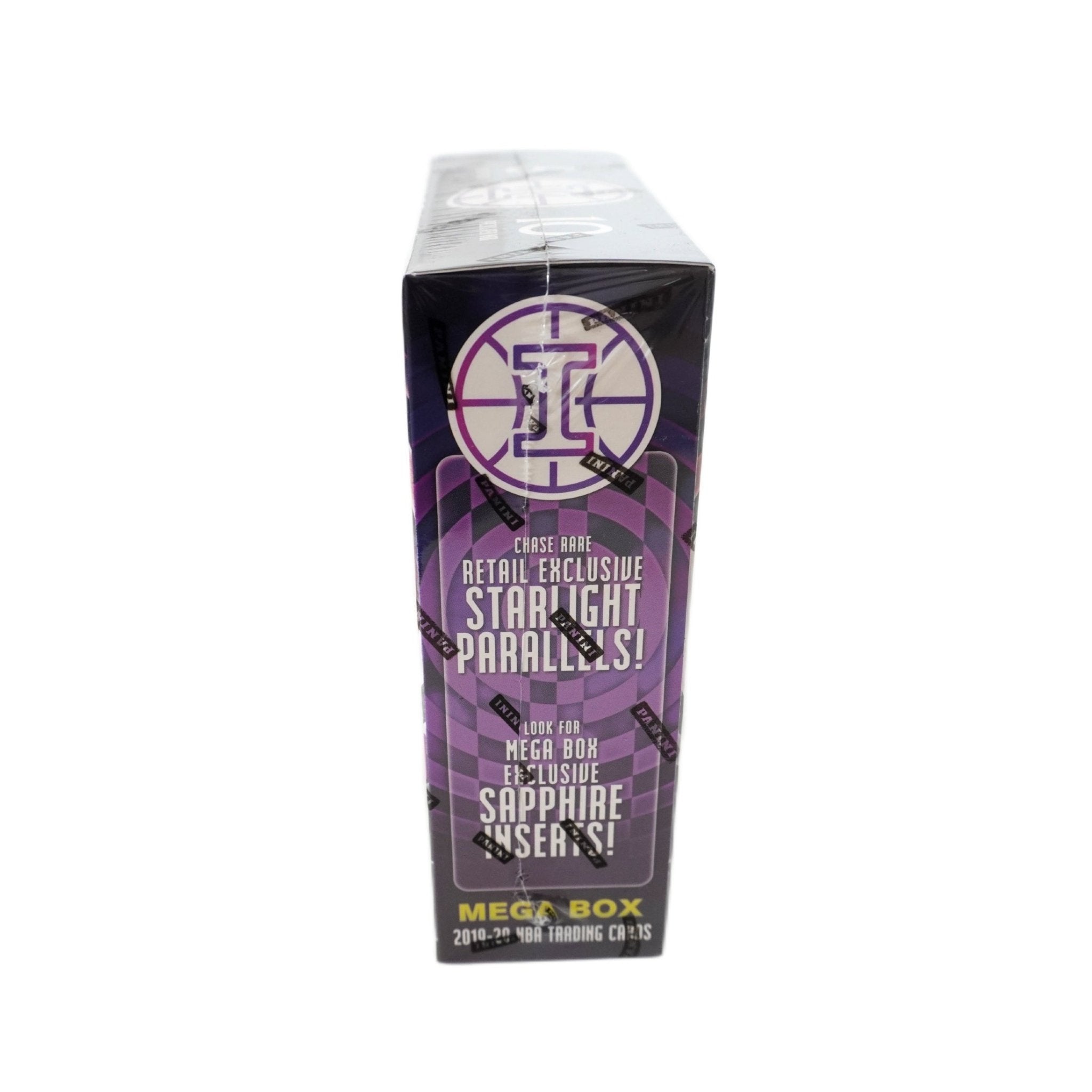 2019/20 Panini Illusions Basketball Mega Box linke Seite – offizielle Panini NBA Basketballkarten, Illusions Trading Cards für Sammler kaufen