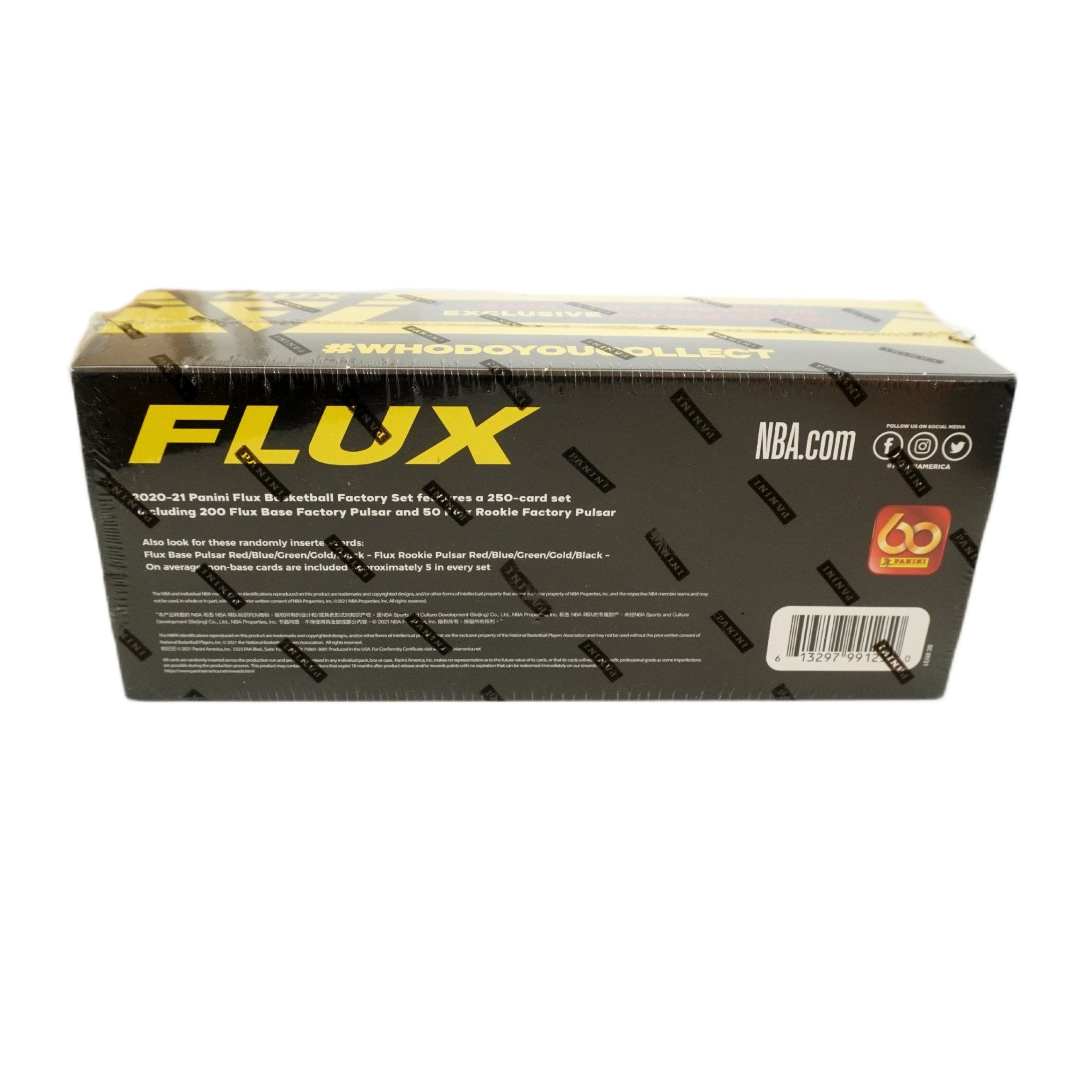 2020-21 Panini Flux Basketball Factory Set linke Seite – exklusives Target Basketball-Set mit allen Spielern der 2020-21 NBA Saison kaufen bei Habibicards