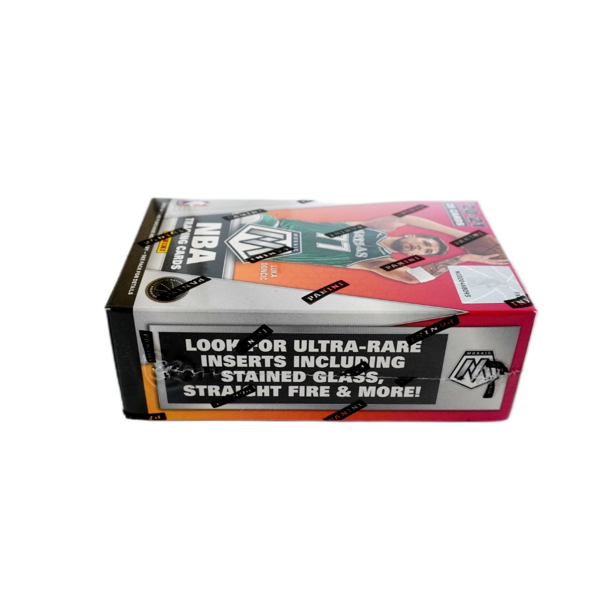 Panini Mosaic Basketball Cereal Box 2020/21 Rückseite – Inhalt, Odds, Rookie Cards, Inserts, NBA Basketballkarten kaufen bei Habibicards
