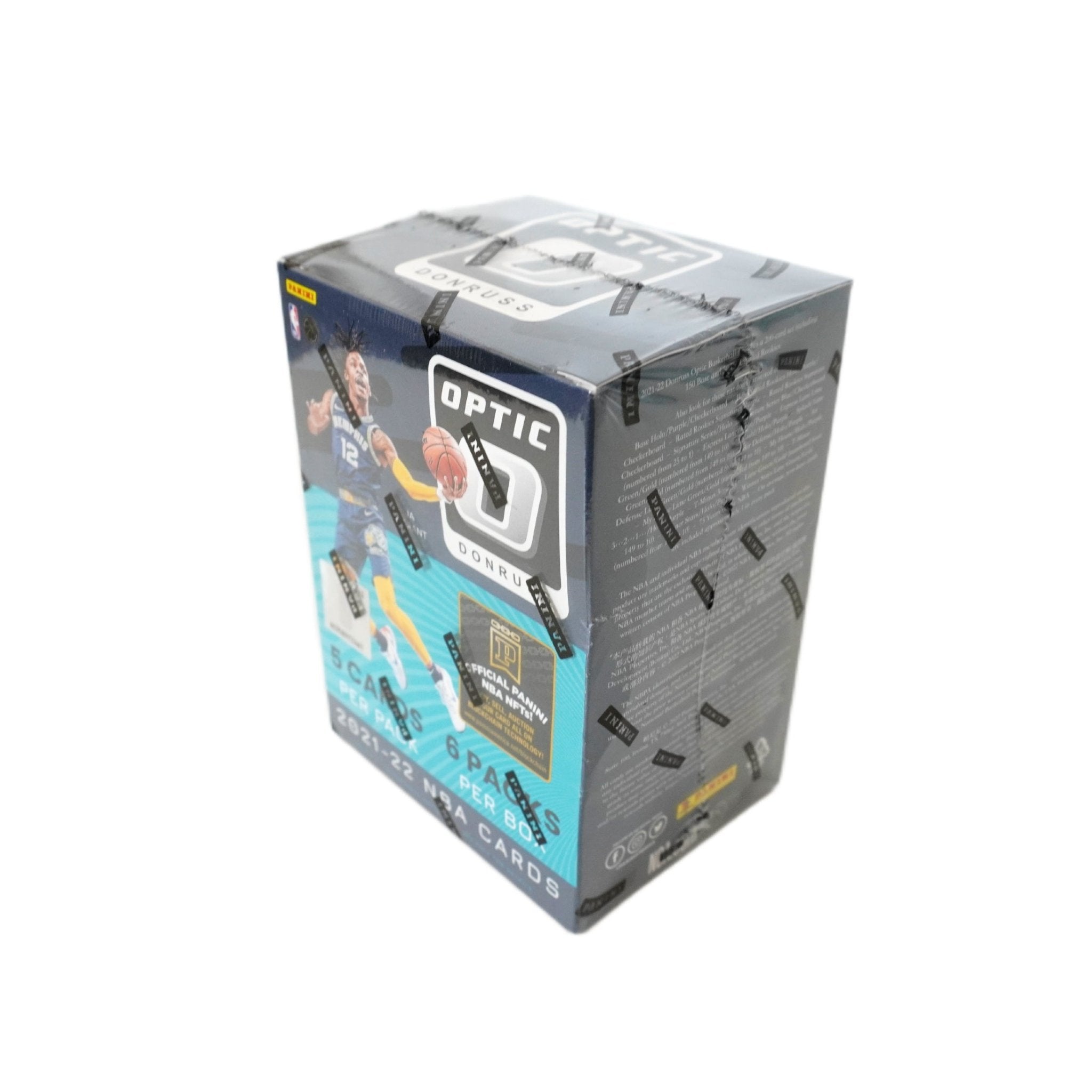 Panini Donruss Optic Basketball NBA Blaster Box 2021/22 rechte Seite – Donruss Optic Trading Cards mit Rookie Cards, Rated Rookies, Inserts, Parallels und Autogrammen kaufen bei Habibicards