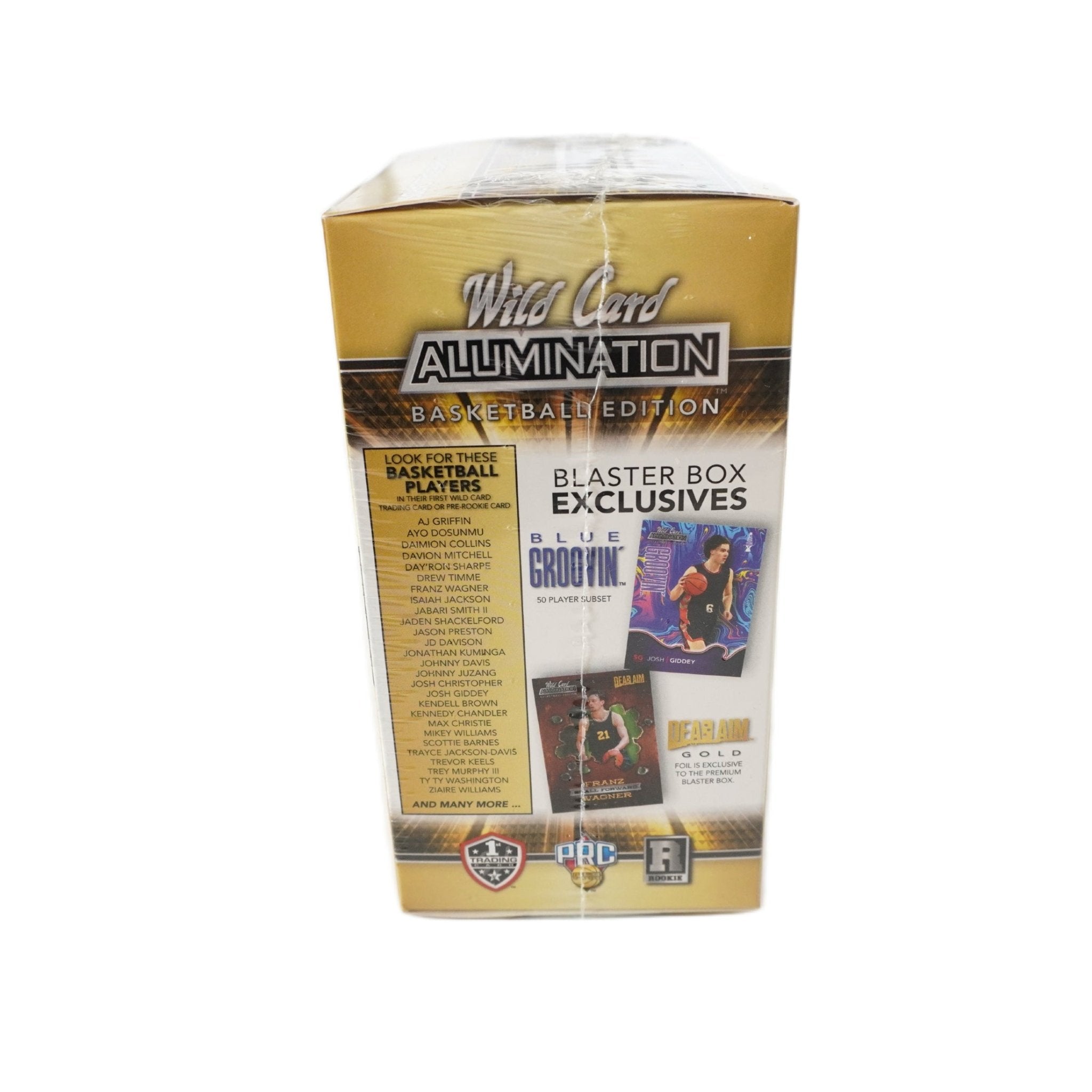 Wild Card Alumination Basketball Premium Blaster Box 2021/22 linke Seite – Basketball Trading Cards, Blaster Box mit Rookie Cards, Inserts und Parallels kaufen bei Habibicards