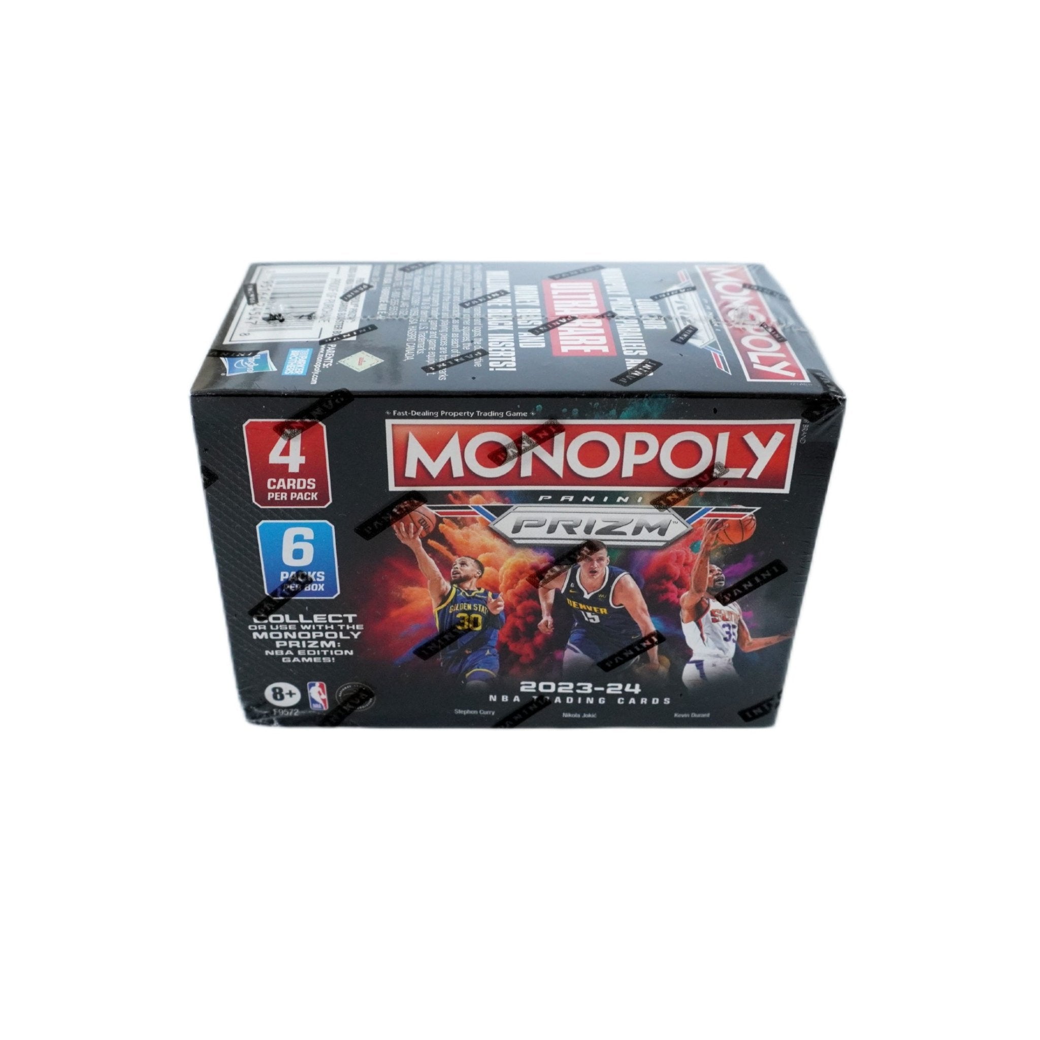 Panini NBA Prizm Monopoly Blaster Box 2023/24 RĂŒckseite â Inhalt, Odds, Inserts, Parallels, NBA Basketballkarten Prizm Monopoly kaufen bei Habibicards
