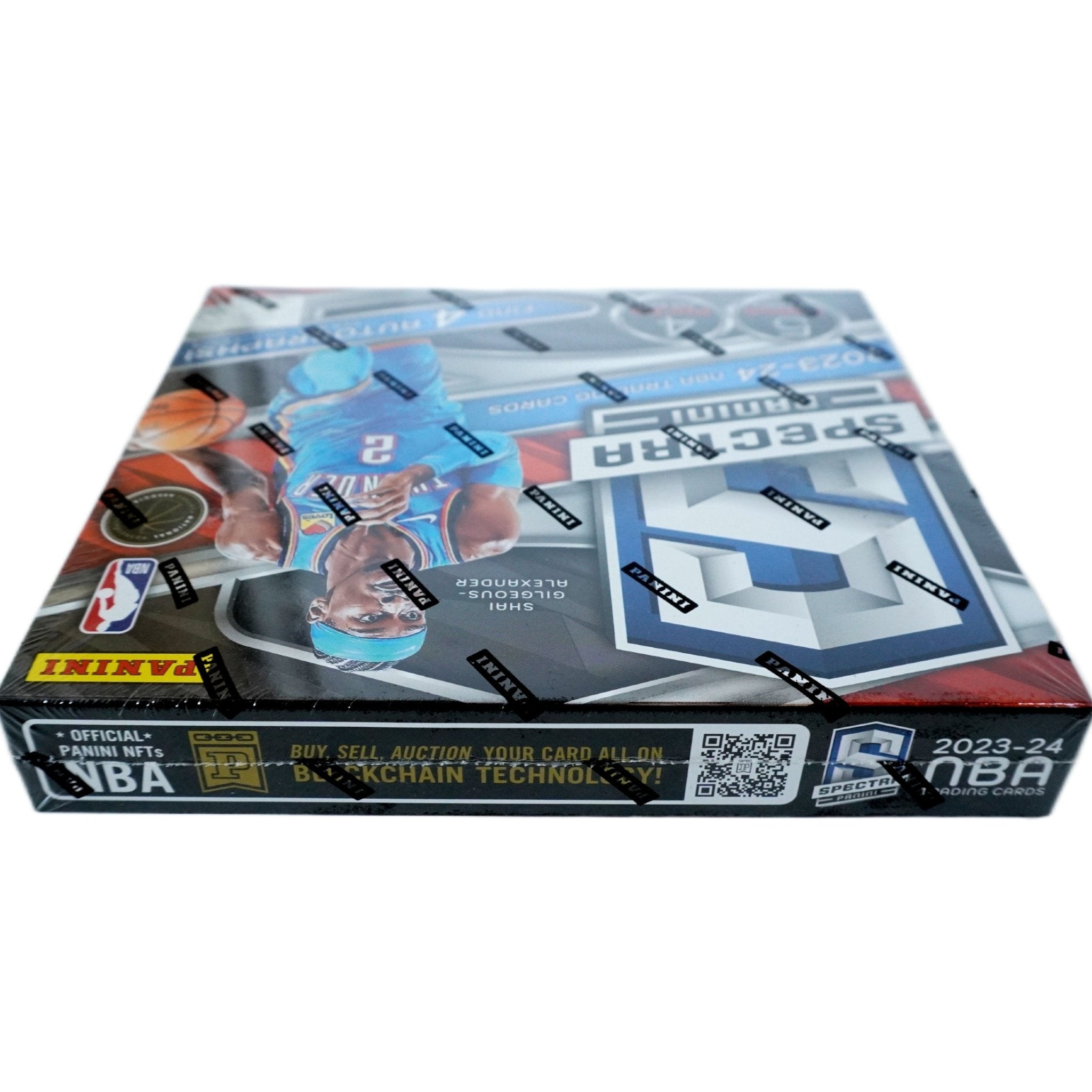 Panini Spectra Basketball Hobby Box 2023/24 rechte Seite – NBA Basketballkarten, Premium Trading Cards, Hobby Box kaufen bei Habibicards