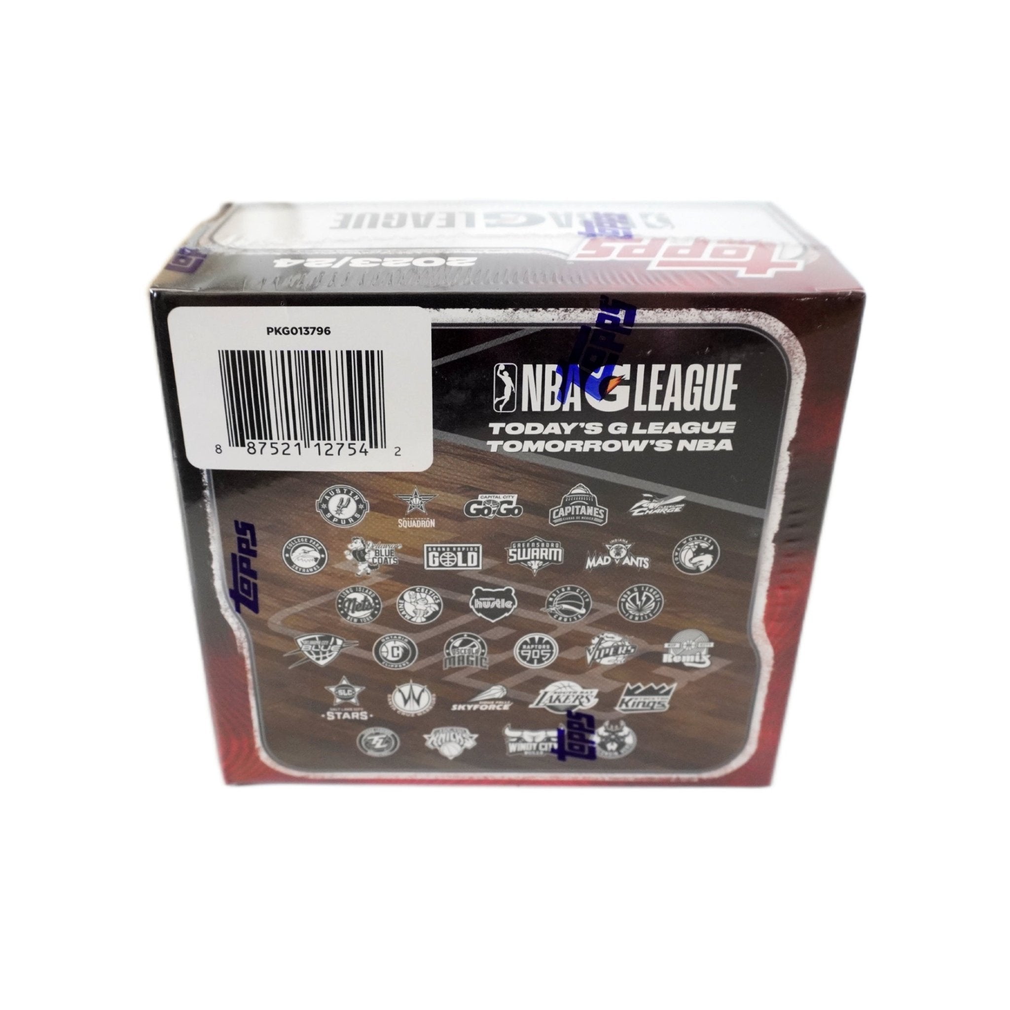 Topps G-League Basketball Hobby Box 2023/24 Rückseite – Inhalt, Odds, Rookie Cards, Inserts, Parallels, Autogramme, Basketballkarten kaufen bei Habibicards