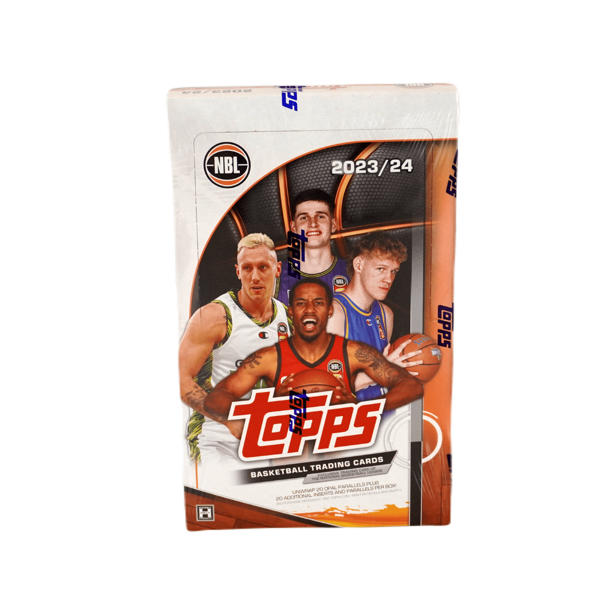 Topps NBL Basketball Hobby Box 2023/24 Vorderseite – Trading Cards kaufen, australische NBL Basketballkarten mit Rookie Cards, Inserts und Parallels bei Habibicards