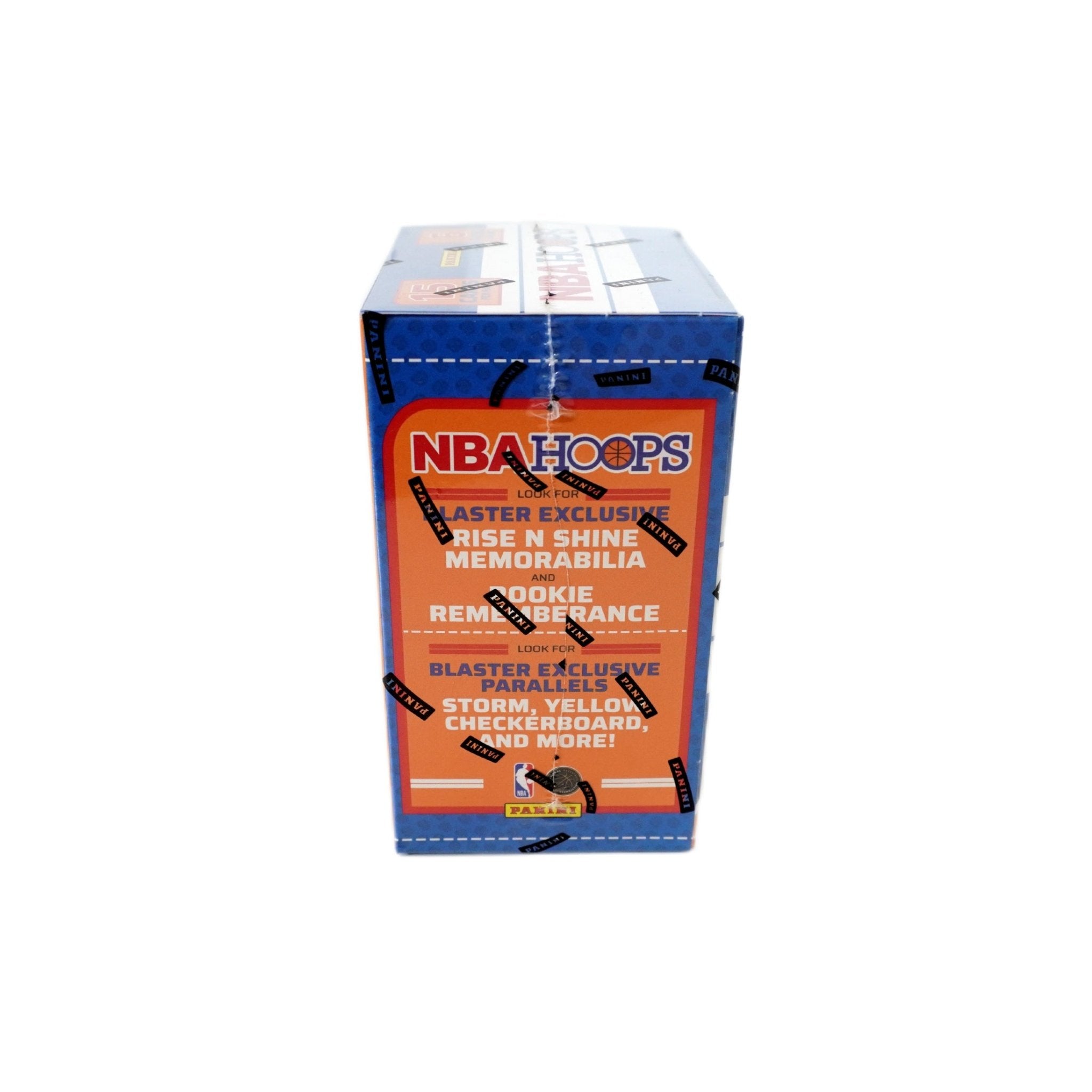 Panini Hoops NBA Blaster Box 2024 rechte Seite – NBA Basketballkarten, Panini Trading Cards, Blaster Box kaufen bei Habibicards