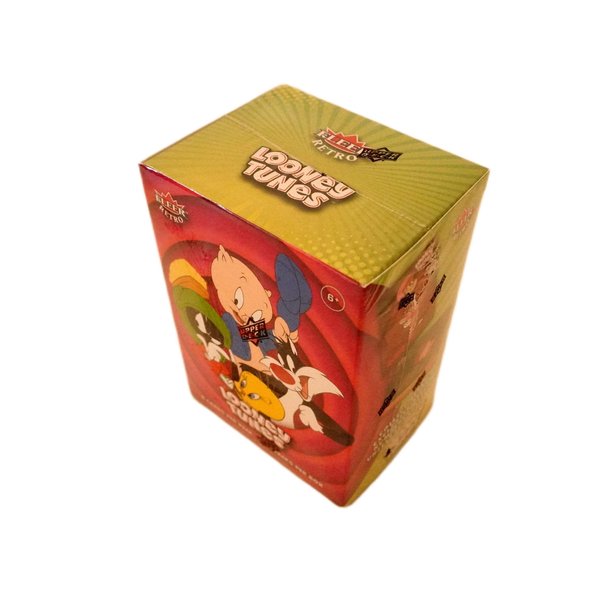 2024 Upper Deck Fleer Retro Looney Tunes Blaster Box rechte Seite – Retro-Sammelkarten im Blaster Box Format, klassische Looney Tunes Trading Cards kaufen bei Habibicards