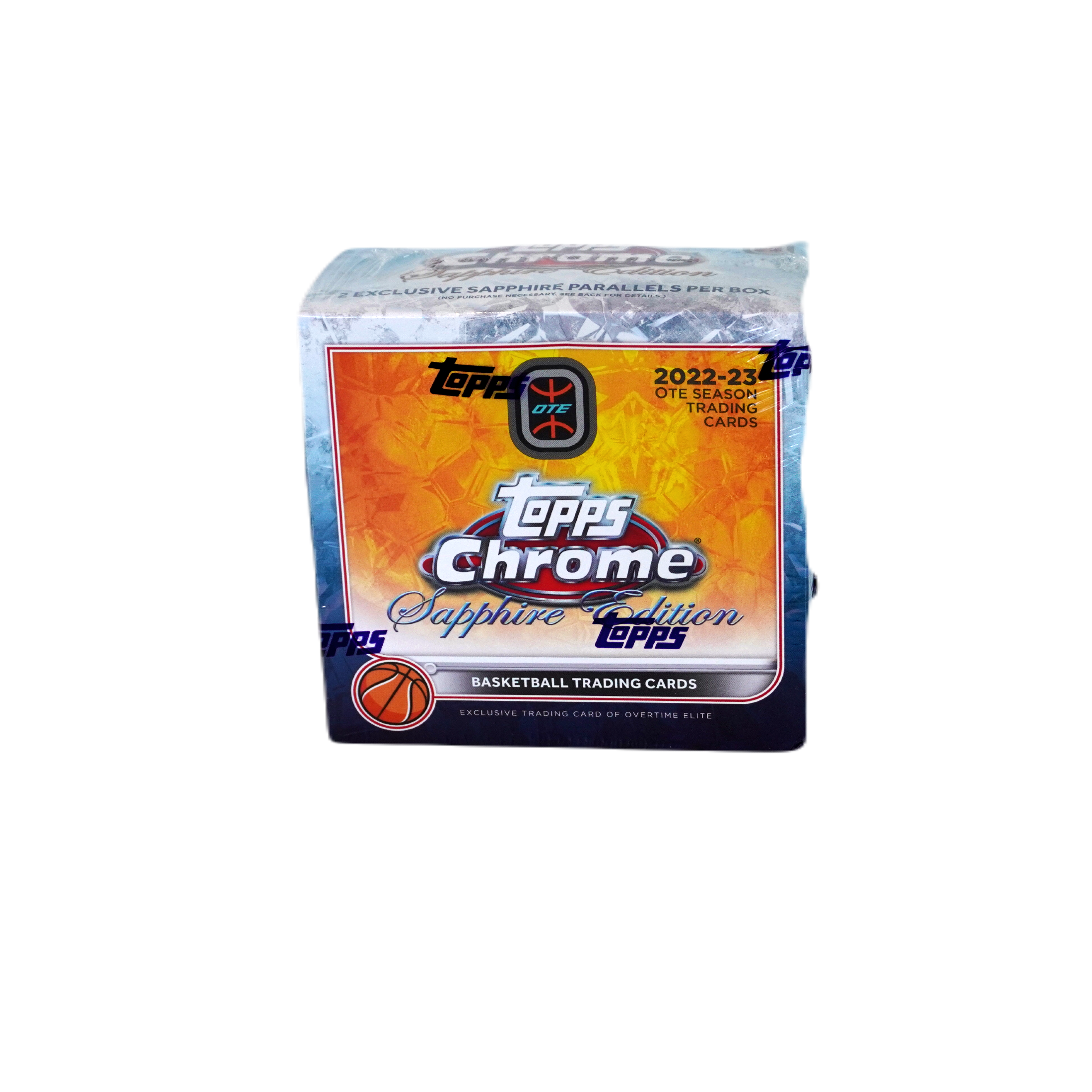 2022 23 Topps Chrome Overtime Elite Basketball Sapphire Edition Box