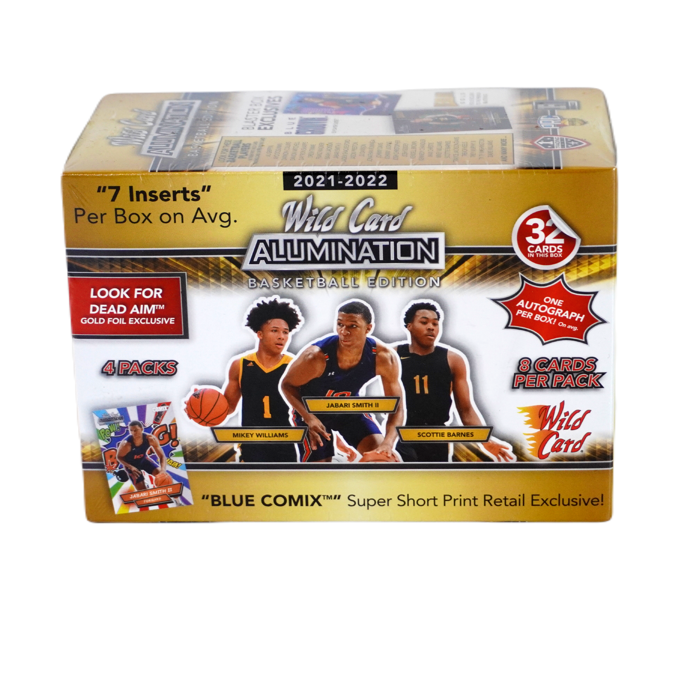 Basketbalové boxy Wild Card Alumination Premium Blaster Box 2021 22