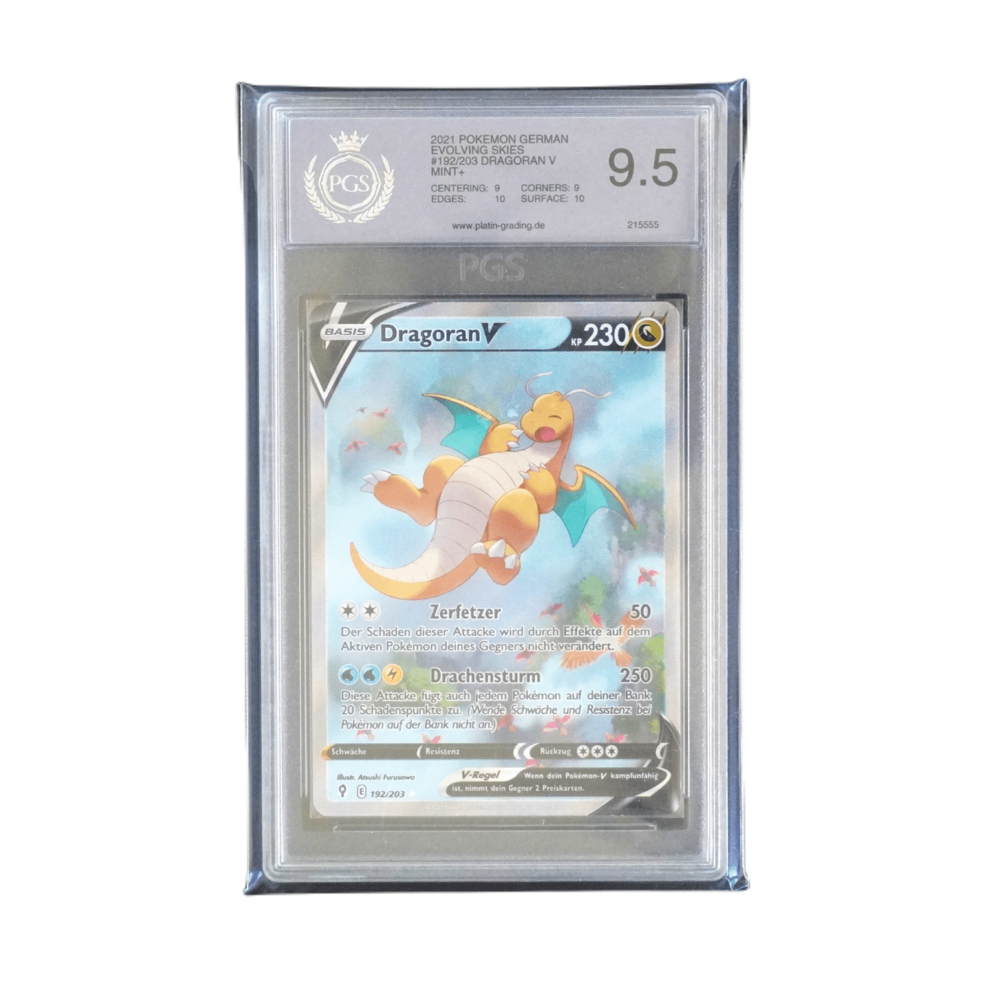 Dragoran V Drachenwandel 2021 PGS9.5 – bei Habibicards kaufen