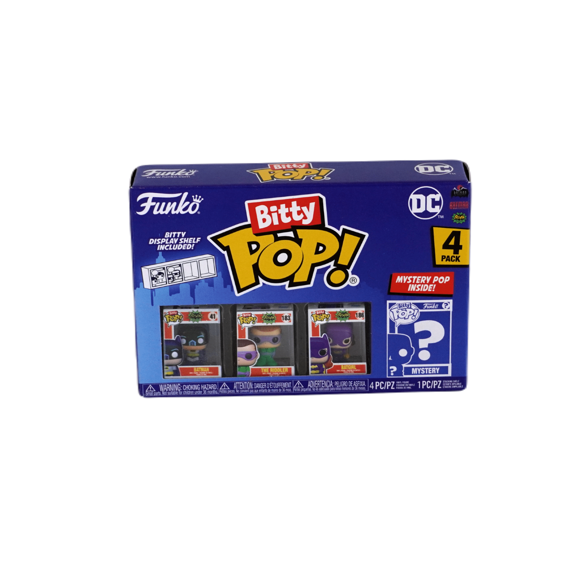 Funko Bitty Pop DC Comics Set 4 – Miniatur - Superhelden & Schurken – bei Habibicards kaufen