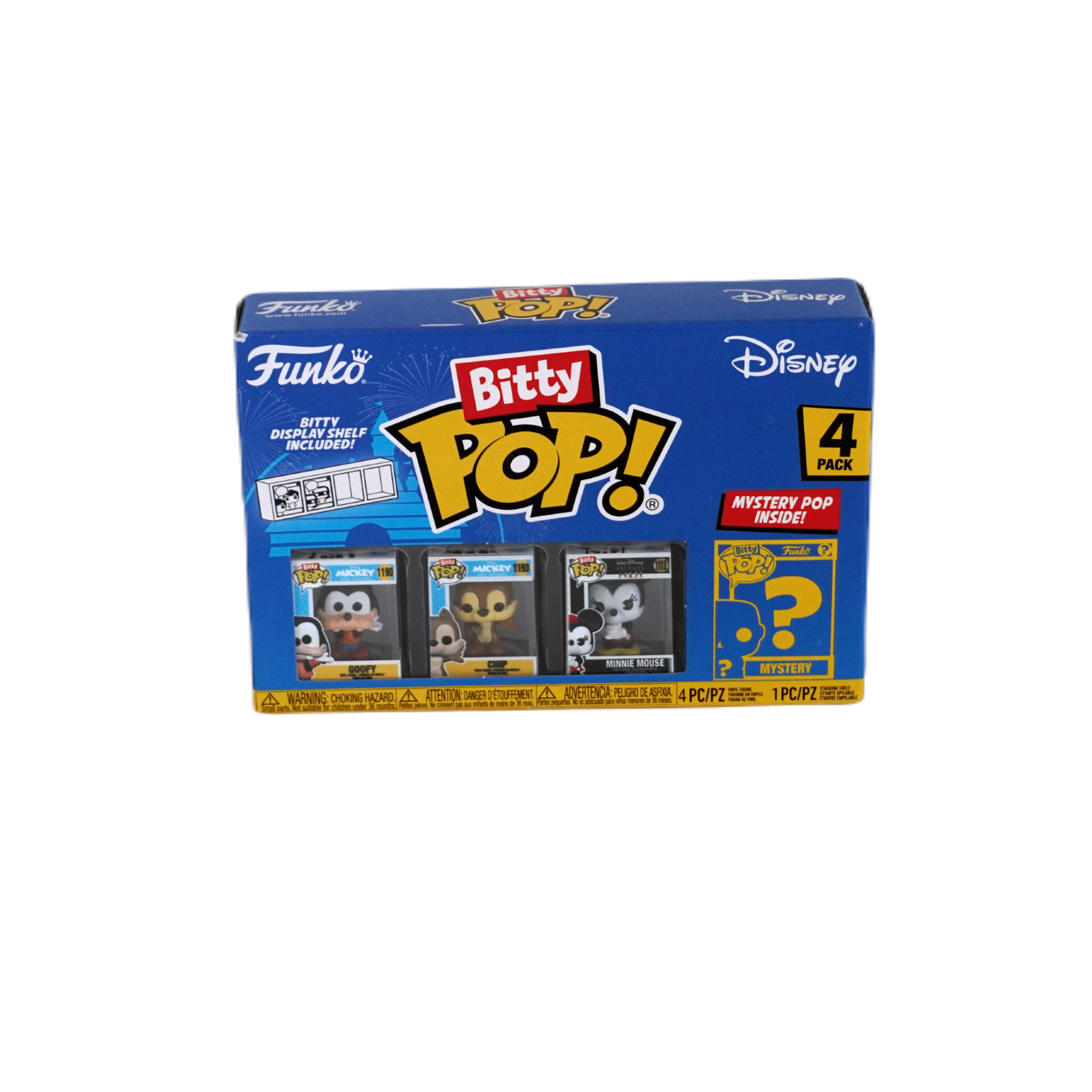 Funko Bitty Pop Disney Classic Set 4 – Mini - Magie mit Disney - Kultfiguren – bei Habibicards kaufen