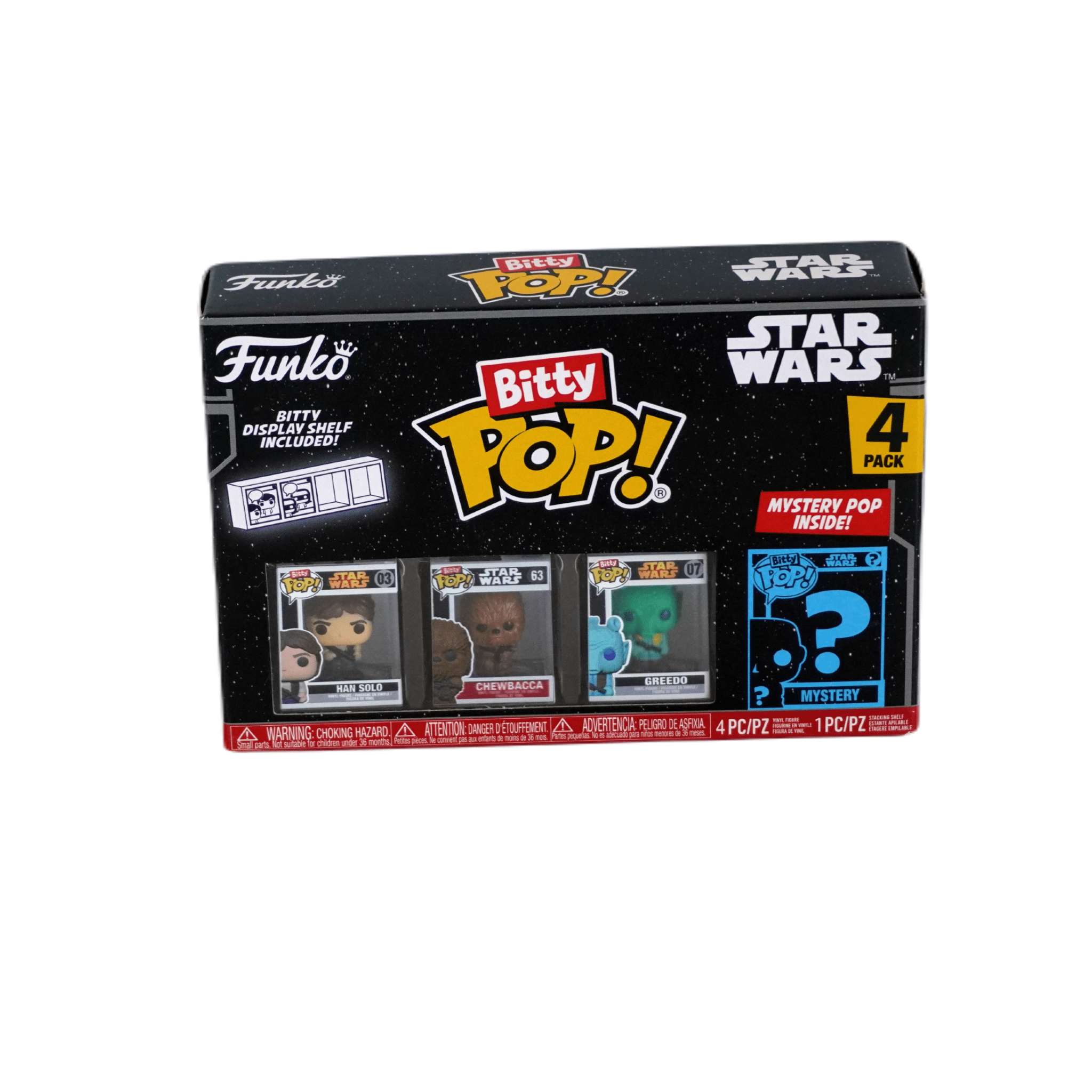 Funko Bitty Pop Star Wars Set 3 – Mini - Helden aus der Galaxis – bei Habibicards kaufen