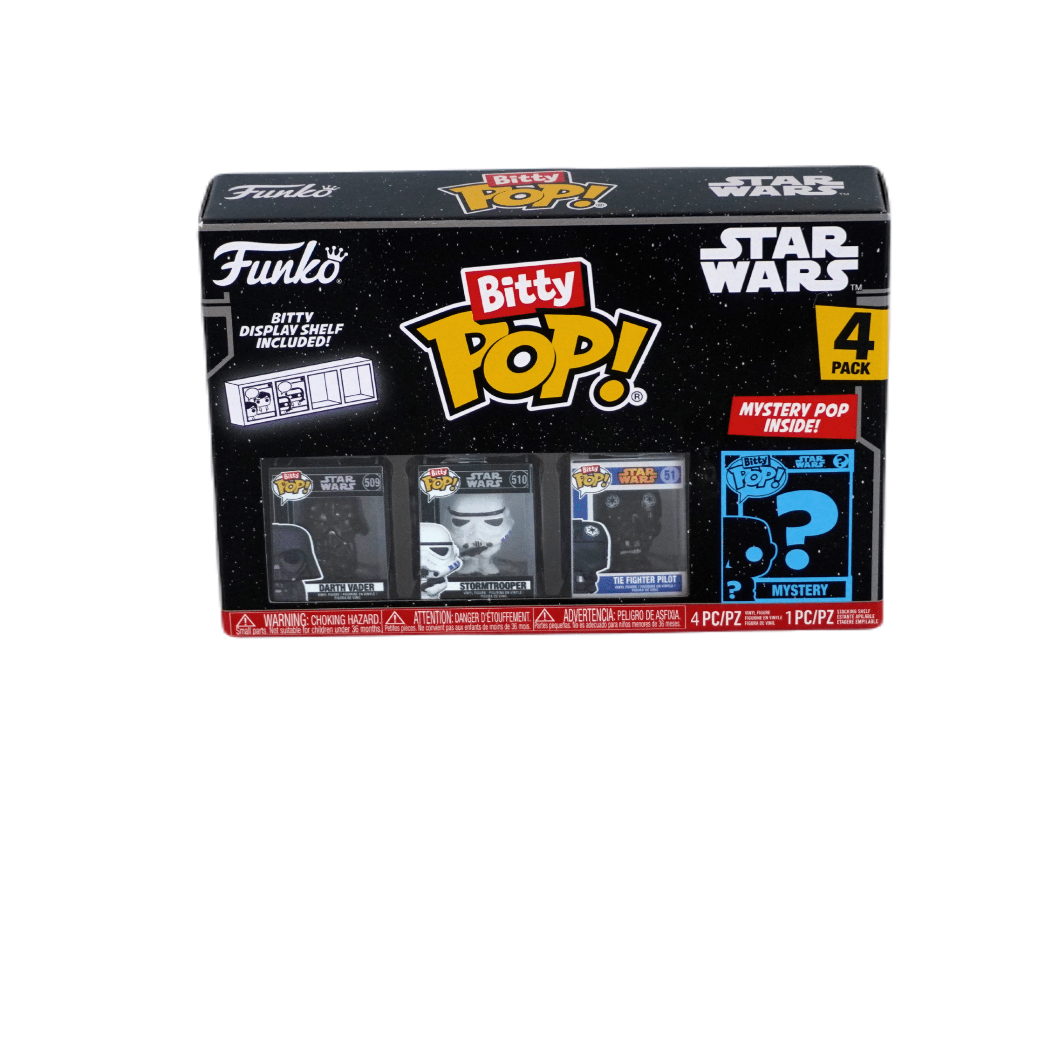 Funko Bitty Pop Star Wars Set 4 – Miniatur - Helden aus der Galaxis – bei Habibicards kaufen