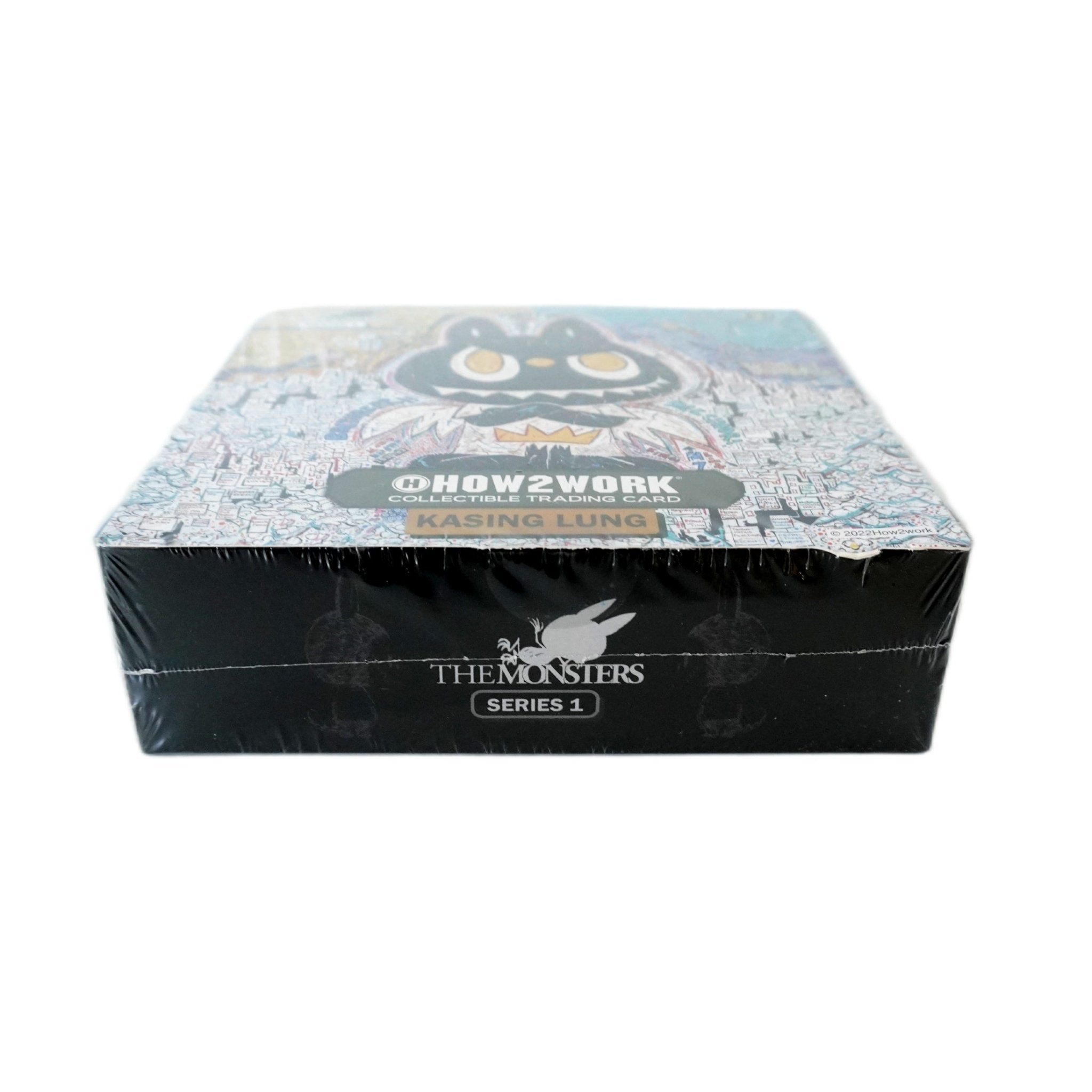 HOW2WORK The Monster Series 1 Trading Cards 1st Edition Display Box rechte Seite – Collectable Trading Cards mit einzigartigen Monster-Artworks kaufen bei Habibicards
