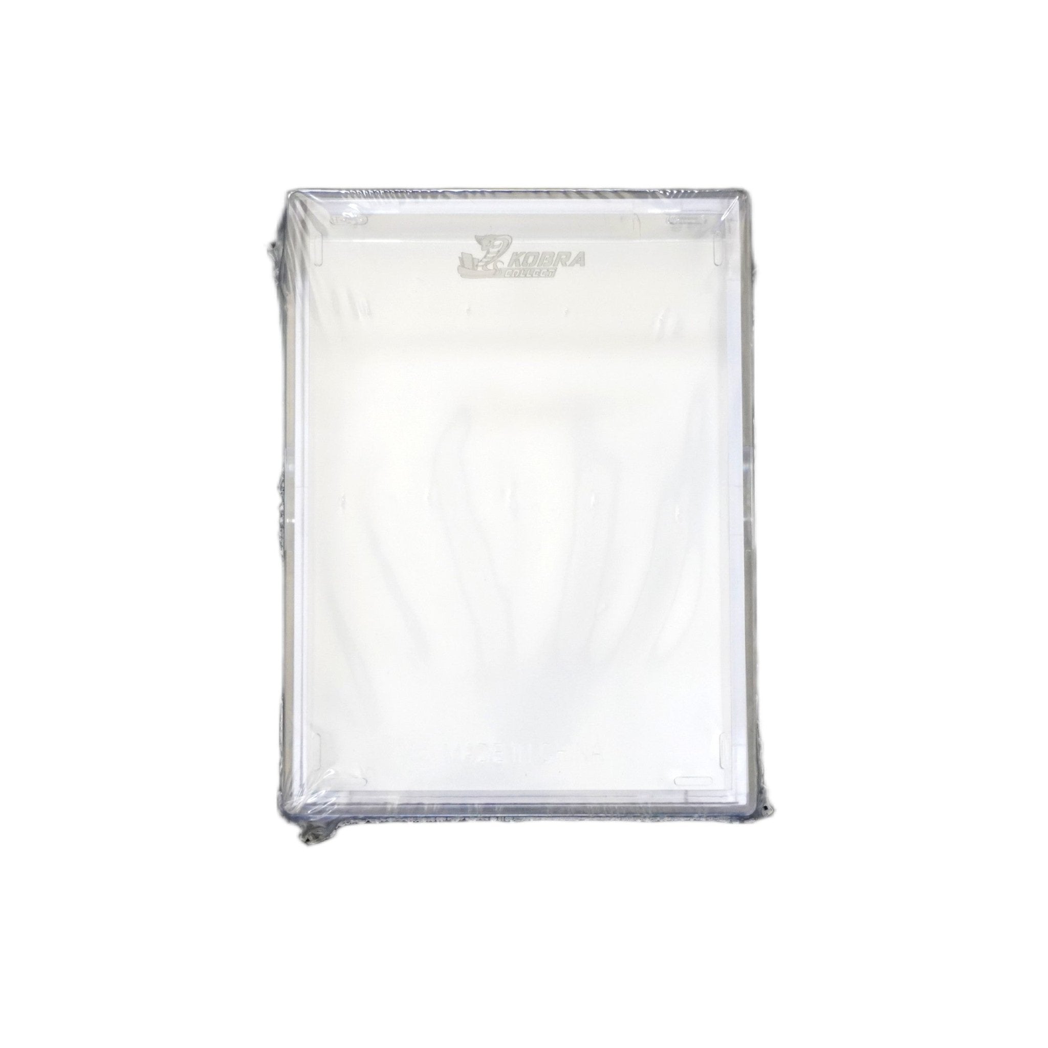 Kobra Collect 2-Pieces Storage Box 50 Rückseite – robuste Trading Card Aufbewahrungsbox für Kartensammlung & TCG Zubehör | Karten sicher schützen & aufbewahren für Pokémon, Yu-Gi-Oh!, One Piece & Sportkarten