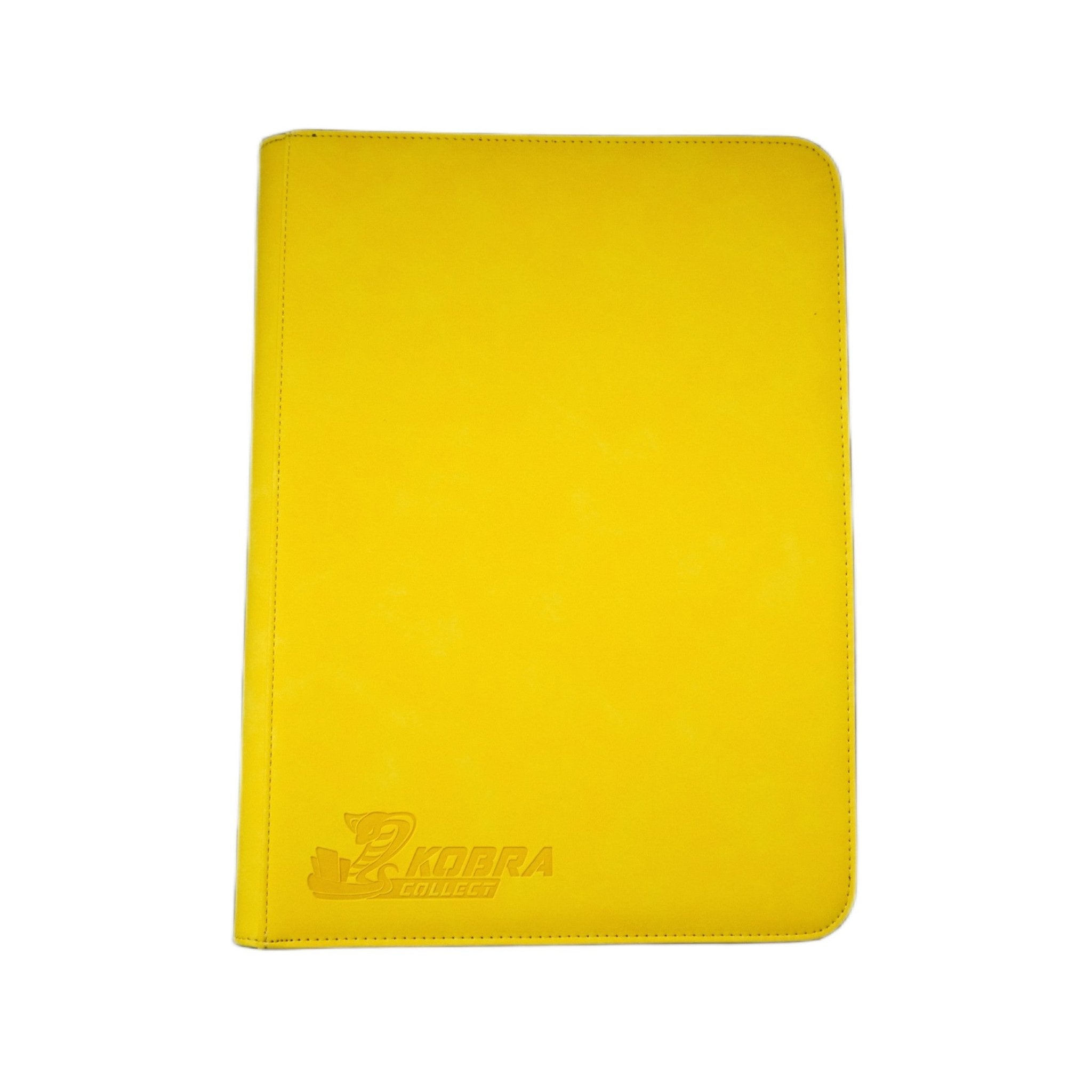 Kobra Collect 9 - Pocket Premium Collectors Album mit Reißverschluss Gelb – bei Habibicards kaufen