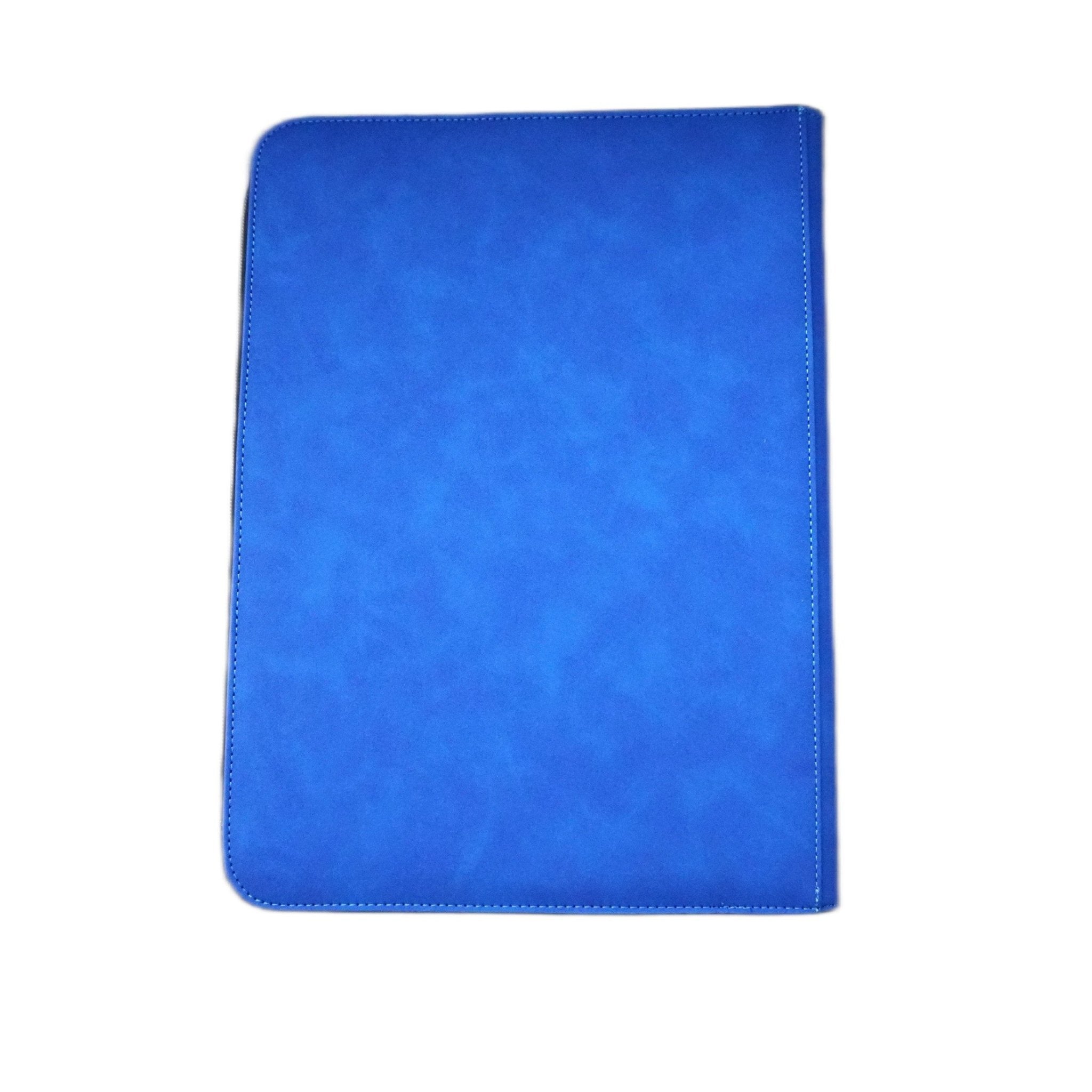 Kobra Collect 9-Pocket Premium Collectors Album Blau Rückseite – Premium Kartenordner & Sammelordner mit Reißverschluss für Kartensammlungen | Karten sicher schützen & aufbewahren für Pokémon, Yu-Gi-Oh!, One Piece, Disney & Sportkarten kaufen