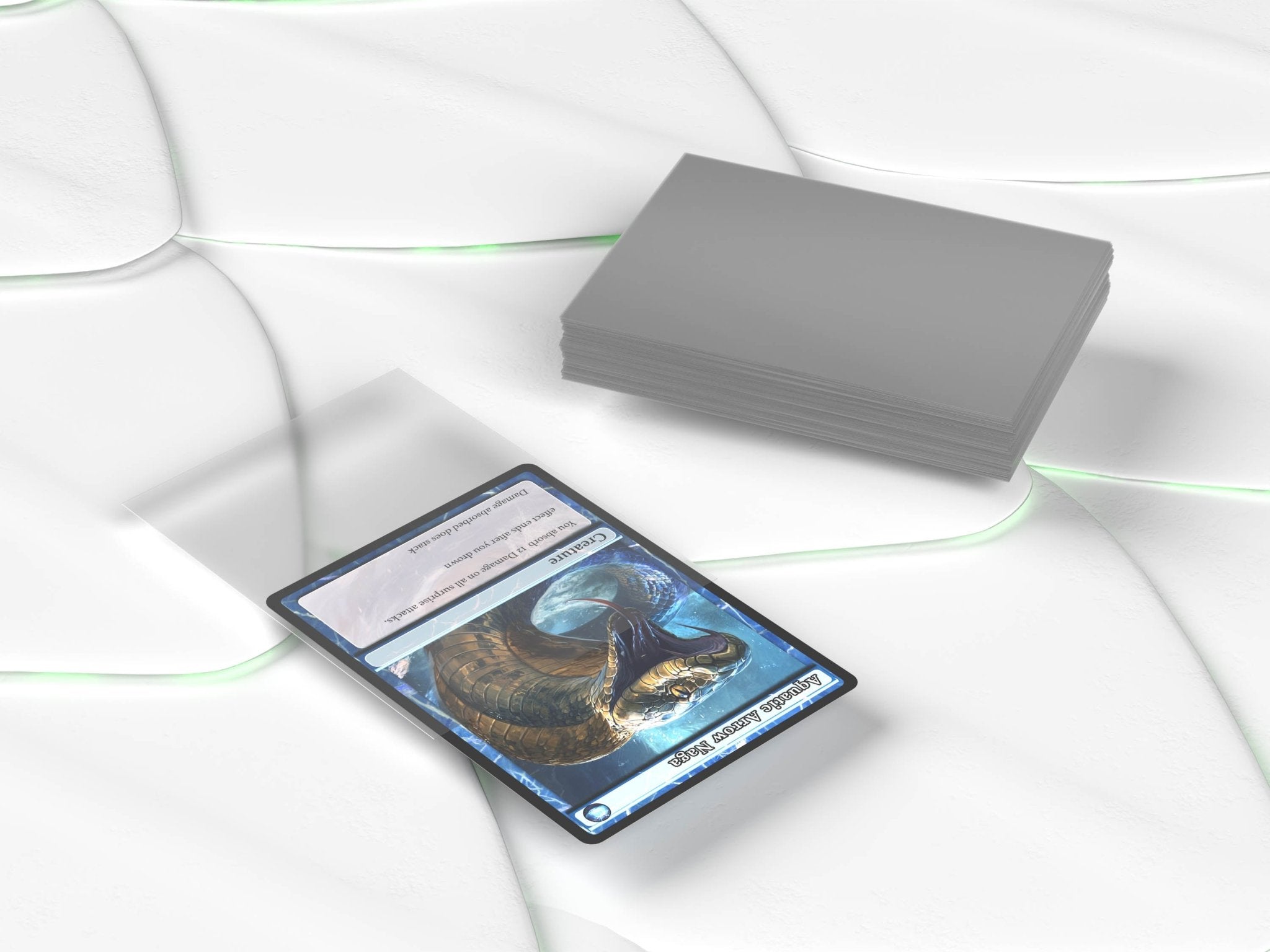 Kobra Collect Card Sleeves 67x92mm Premium Vorderseite – 100 Stück klare Kartenhüllen in Standardgröße für Pokémon, Yu-Gi-Oh!, Magic, One Piece und Sportkarten, schützt zuverlässig vor Kratzern und Abnutzung, kaufen bei Habibicards