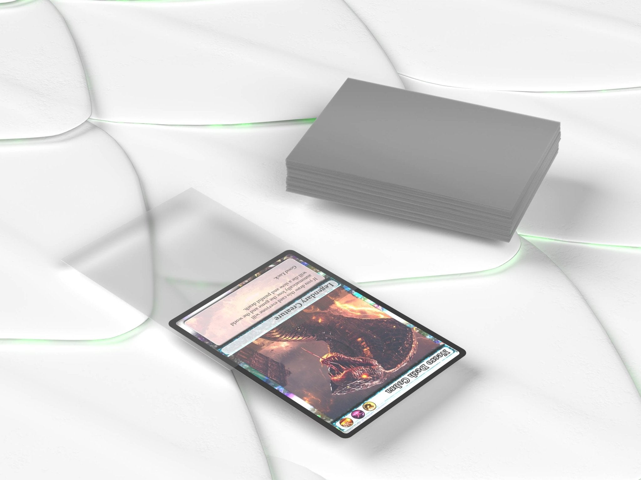 Kobra Collect Card Sleeves 67x92mm Standard – Kartenhüllen & Schutzhüllen für Pokémon Karten, Yu-Gi-Oh!, One Piece, Disney, Sportkarten & Trading Cards | transparente Sleeves zum Kartenschutz kaufen