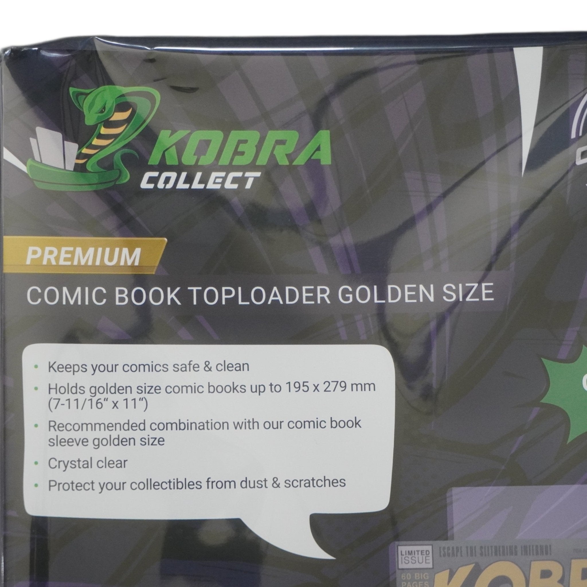 Kobra Collect Comic Book Backing Board Golden Size 25 Stück rechte Seite – offizielle Comic Boards im Golden Size Format, Zubehör für Sammler zum Schutz von Marvel, DC, Image Comics und mehr kaufen bei Habibicards