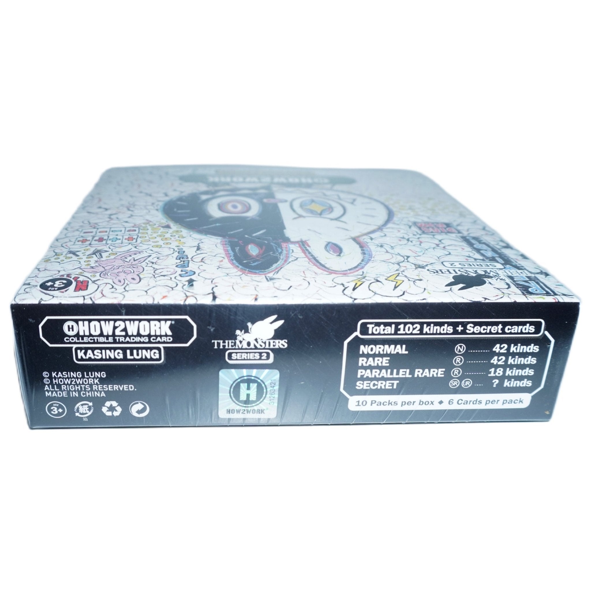 LABUBU Trading Card Display rechte Seite – limitierte Trading Cards, Kasing Lung Monsters Series 2 von How2Work, Collectibles kaufen bei Habibicards