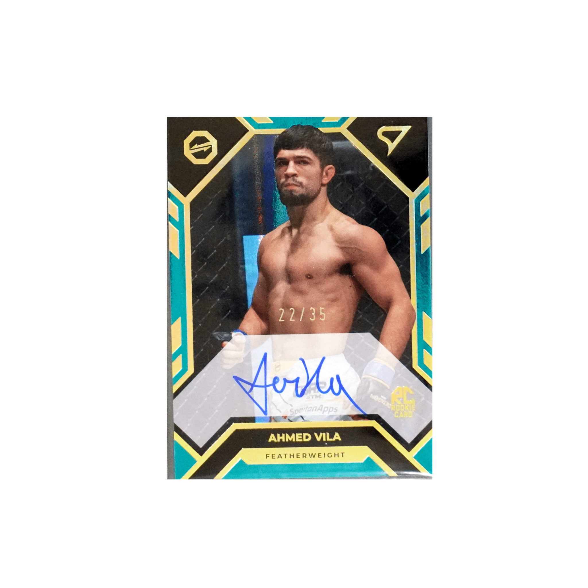 Oktagon Ahmed Vila Türkis X/35 Autogramm Einzelkarte – bei Habibicards kaufen