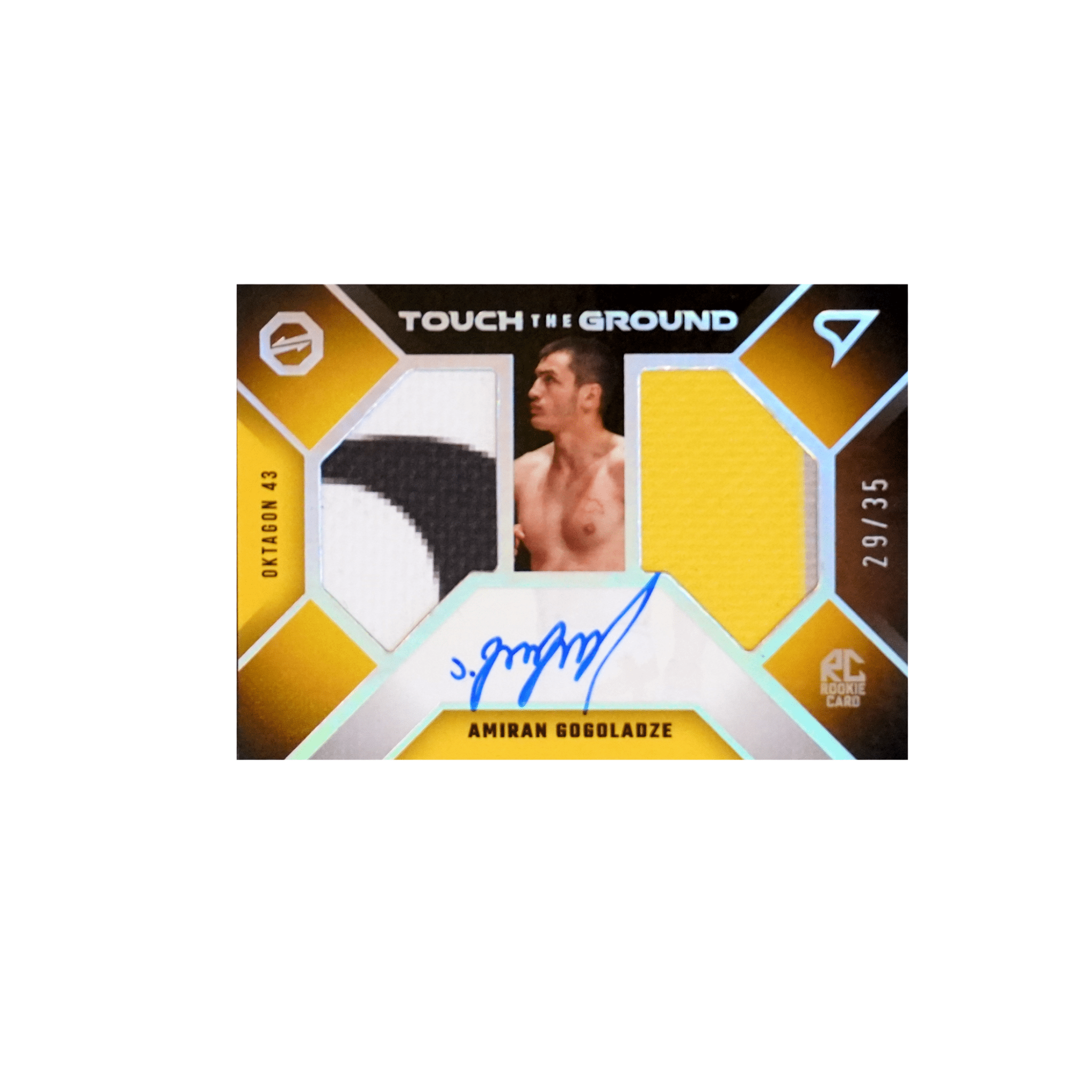 Oktagon Amiran Gogoladze Touch The Ground X/35 Autogramm Einzelkarte – bei Habibicards kaufen