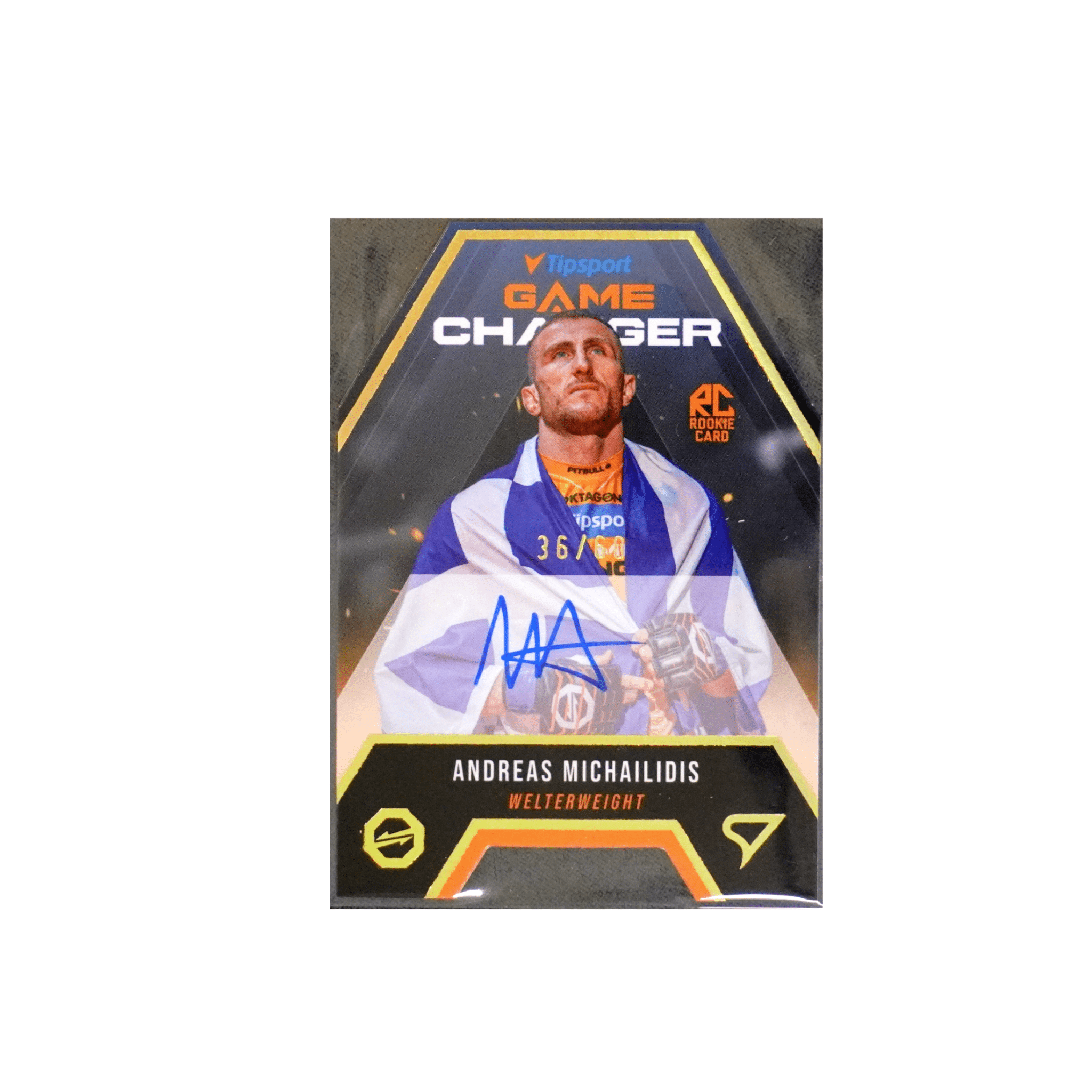 Oktagon Andreas Michailidis Tipsport Gamechanger X/60 Autogramm Einzelkarte – bei Habibicards kaufen