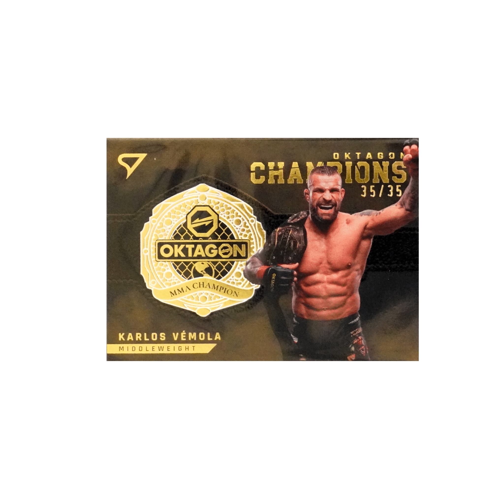 Oktagon Karlos Vémola Champion Middleweight X/35 Einzelkarte – bei Habibicards kaufen