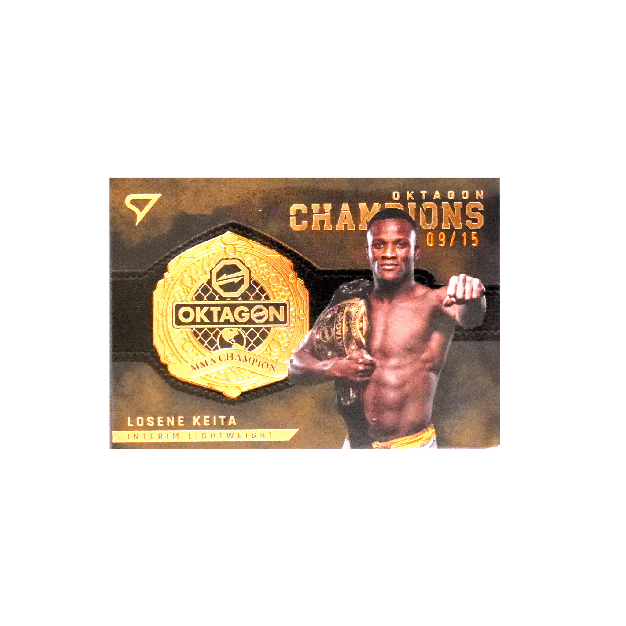 Oktagon Losene Keita Champion Interim Lightweight X/15 Einzelkarte – bei Habibicards kaufen
