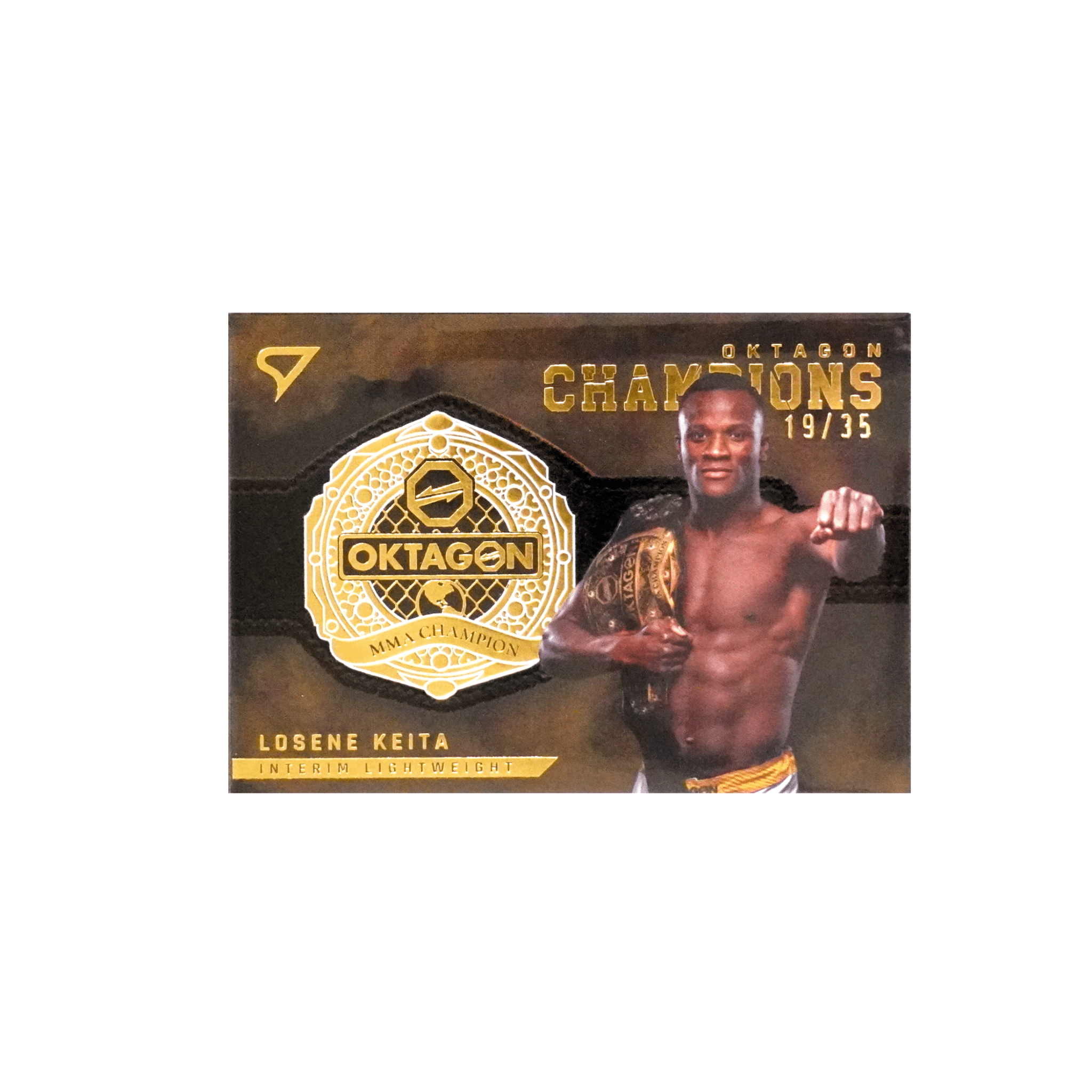 Oktagon Losene Keita Champion Interim Lightweight X/35 Einzelkarte – bei Habibicards kaufen