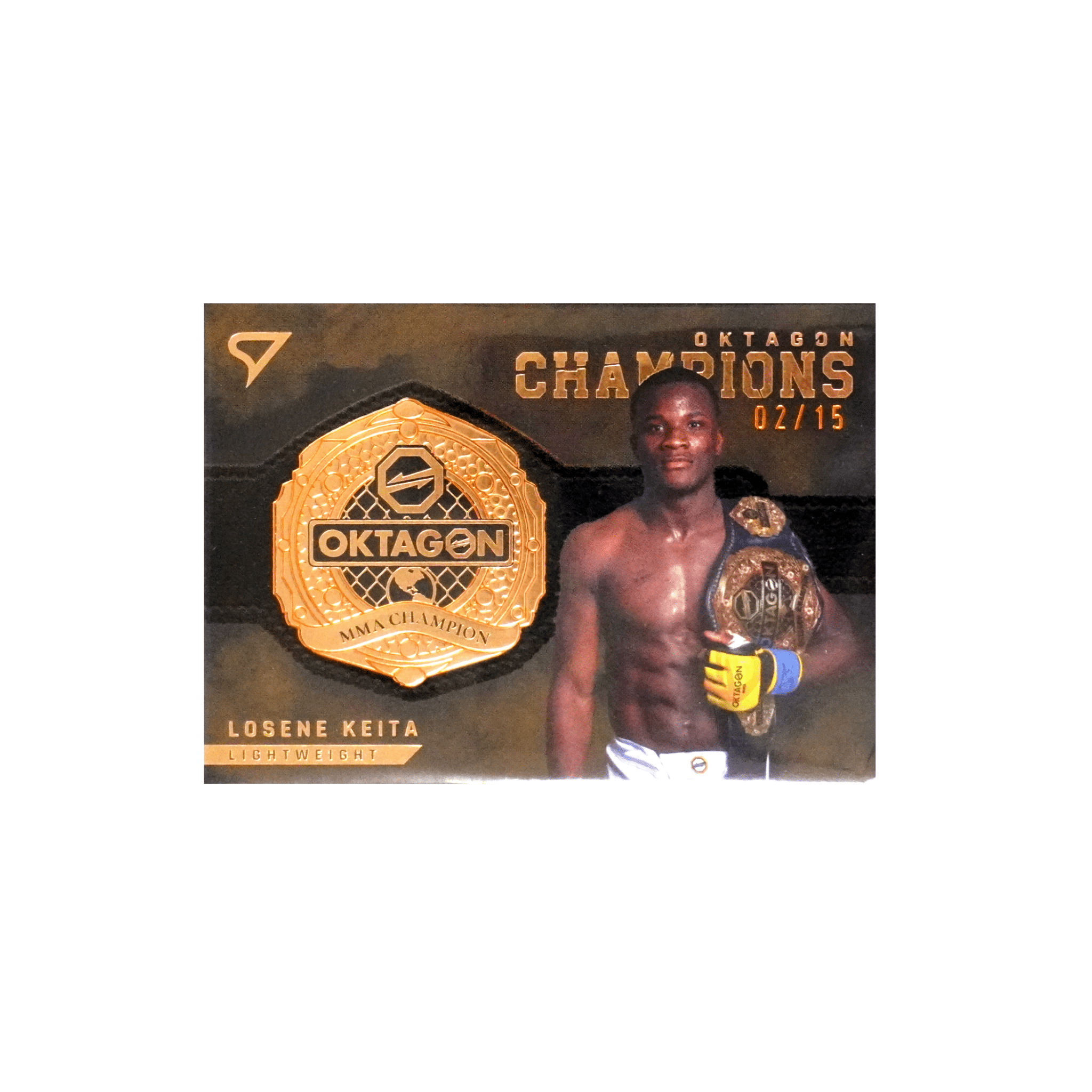 Oktagon Losene Keita Champion Lightweight X/15 Einzelkarte – bei Habibicards kaufen