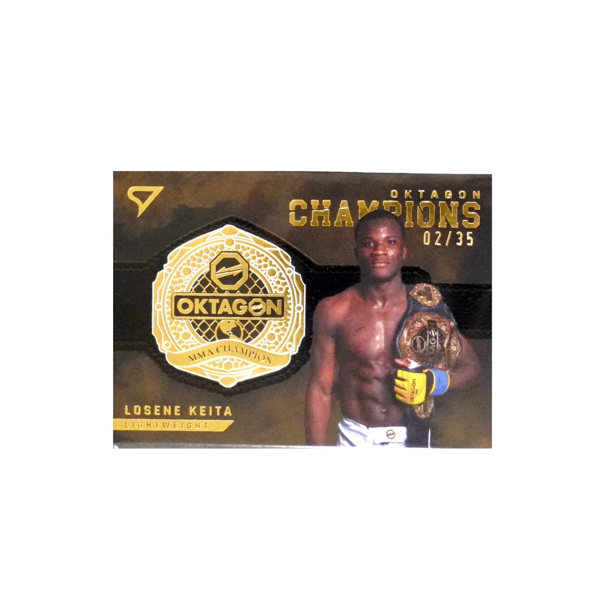 Oktagon Losene Keita Champion Lightweight X/35 Einzelkarte – bei Habibicards kaufen