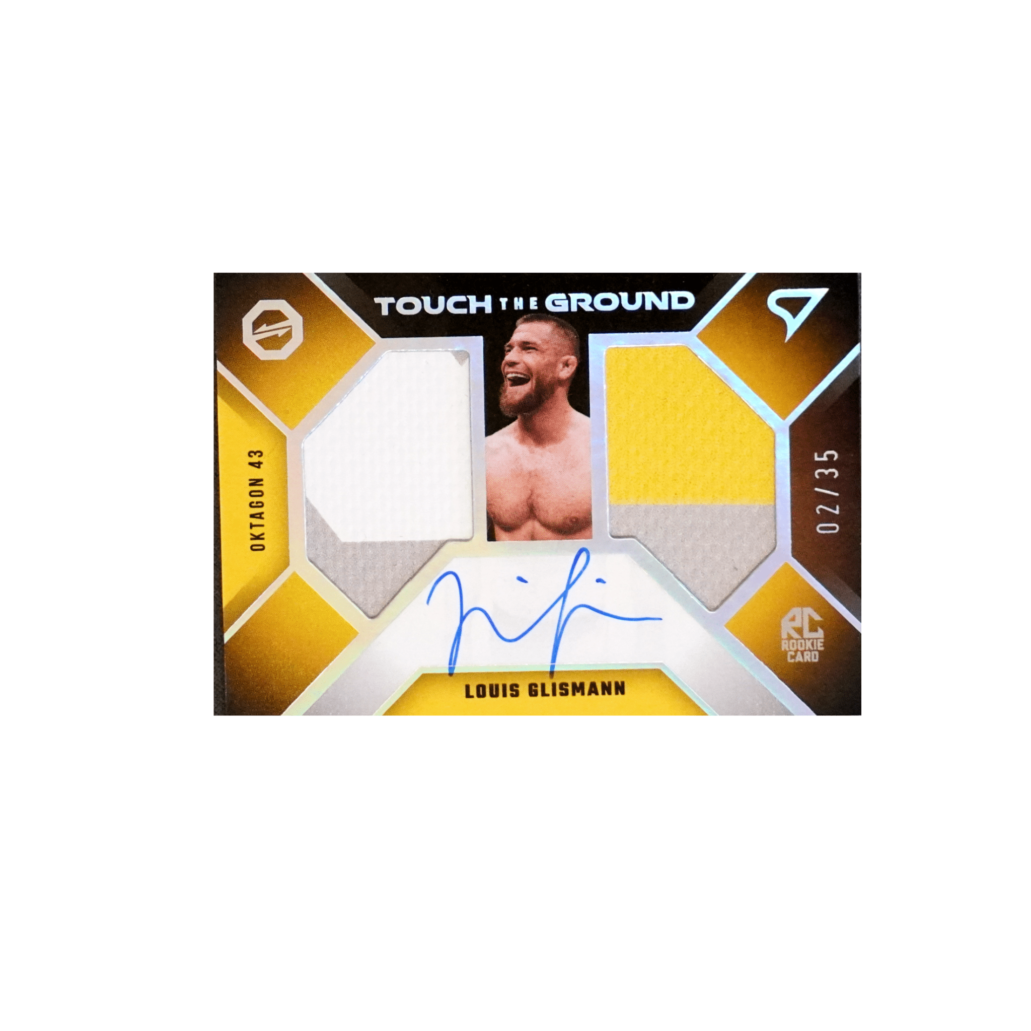 Oktagon Louis Glismann Touch The Ground X/35 Autogramm Einzelkarte – bei Habibicards kaufen