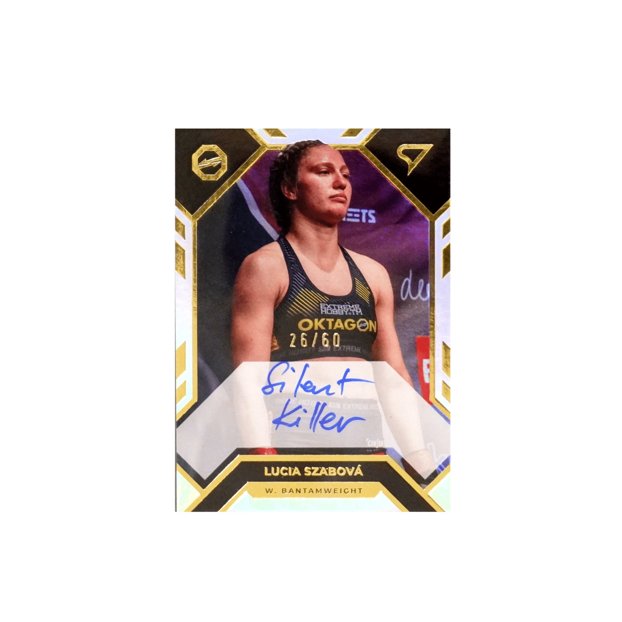 Oktagon Lucia Szabová Weiß X/60 Autogramm Einzelkarte – bei Habibicards kaufen