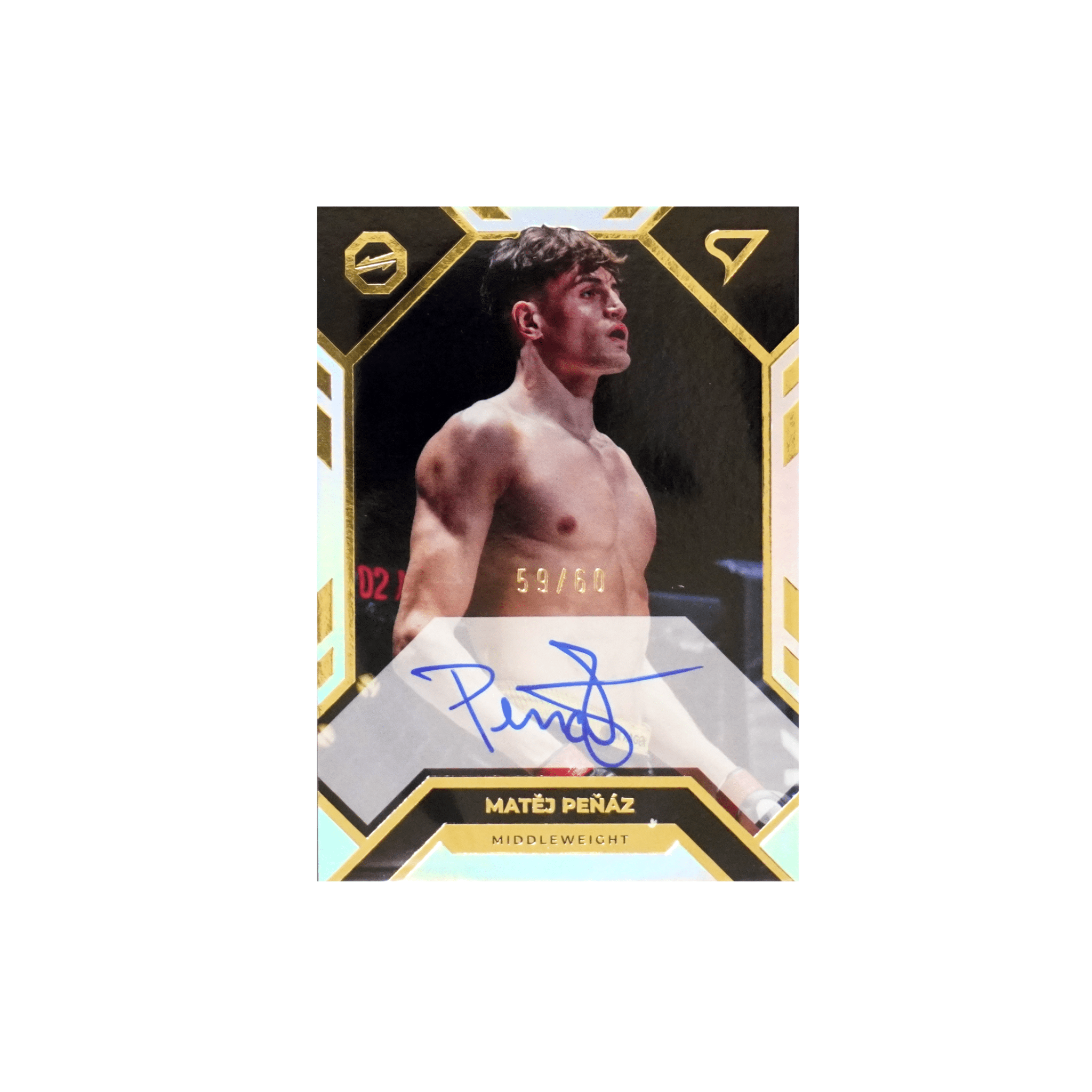 Oktagon Matej Penáz Weiß X/60 Autogramm Einzelkarte – bei Habibicards kaufen