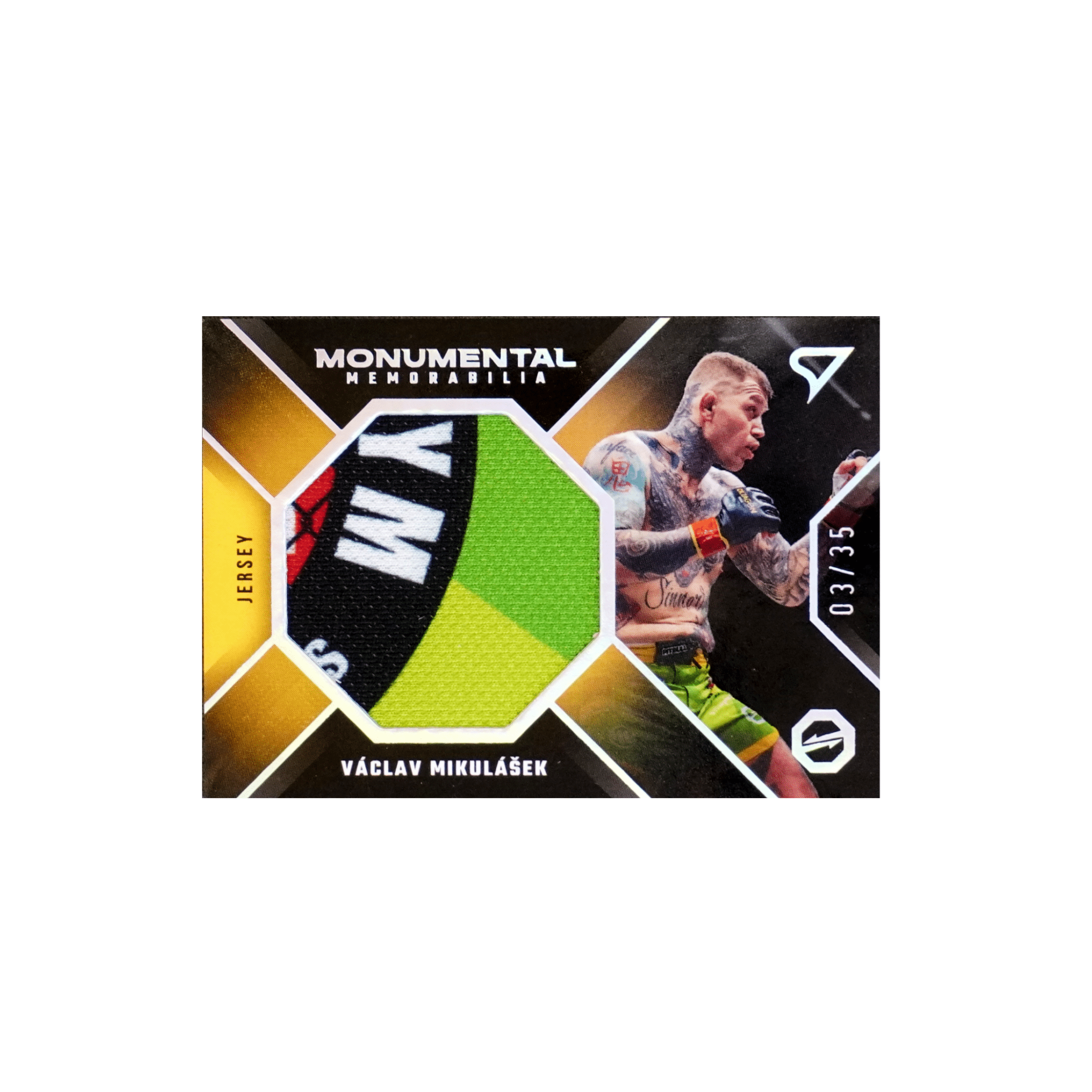 Oktagon Václav Mikulásek Jersey X/35 Einzelkarte – bei Habibicards kaufen