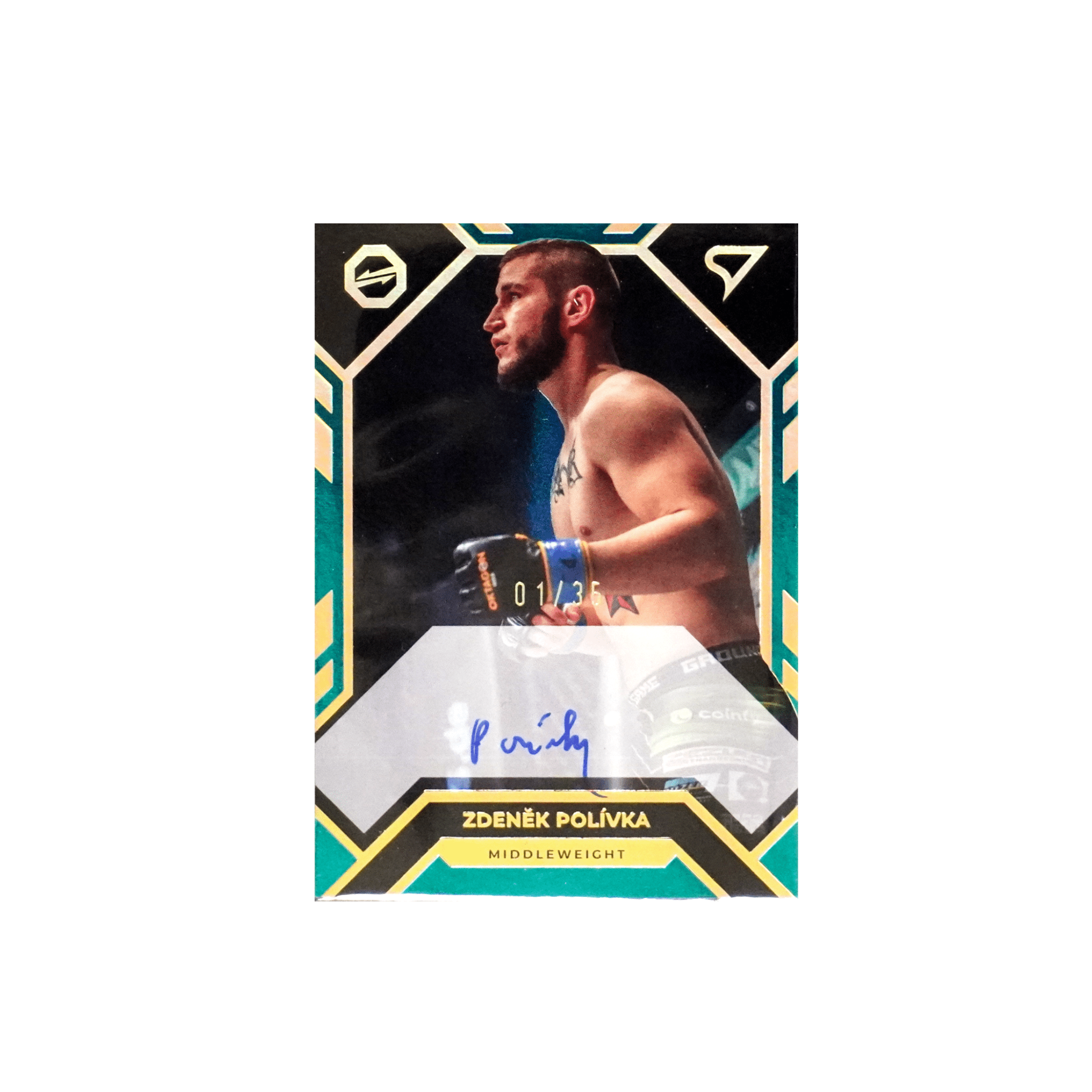 Oktagon Zdenek Polívka Türkis X/35 Autogramm Einzelkarte – bei Habibicards kaufen