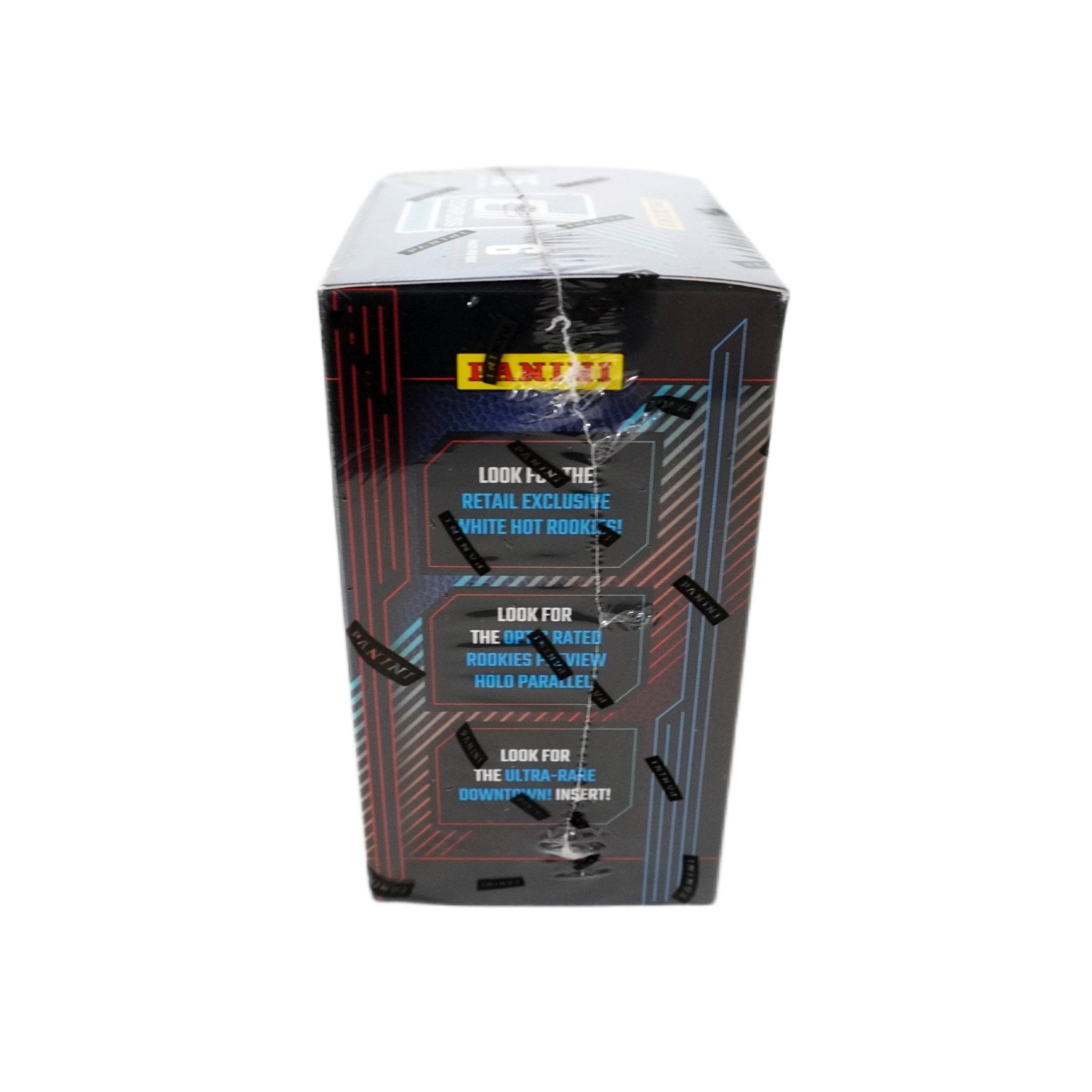 NFL 2024 Panini Donruss Football Blaster Box 6 Packungen Schrägansicht – exklusive Panini NFL Trading Cards Box im 3D-Winkel, offizielles Donruss Football TCG Blaster Display 2024 für Sammler online kaufen
