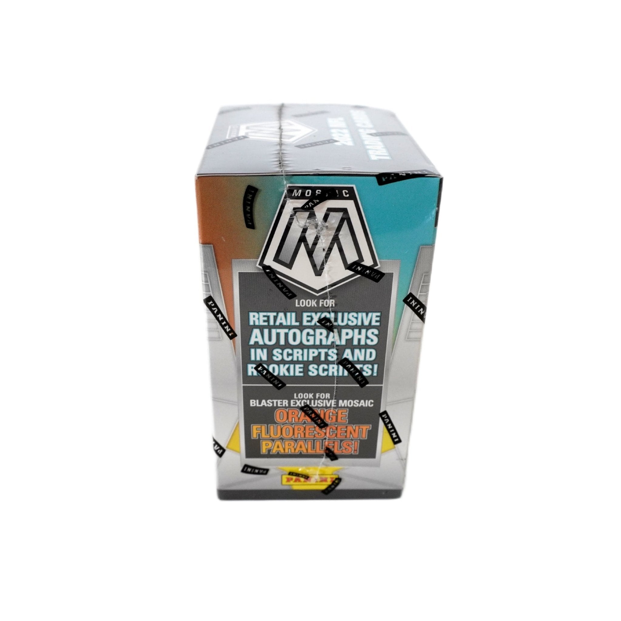2022 Panini Mosaic Football Hobby Blaster Box Fanatics Exclusive rechte Seite – originale Football Sammelkarten Box, offizielles Panini Mosaic Trading Cards TCG Display 2022 online bestellen
