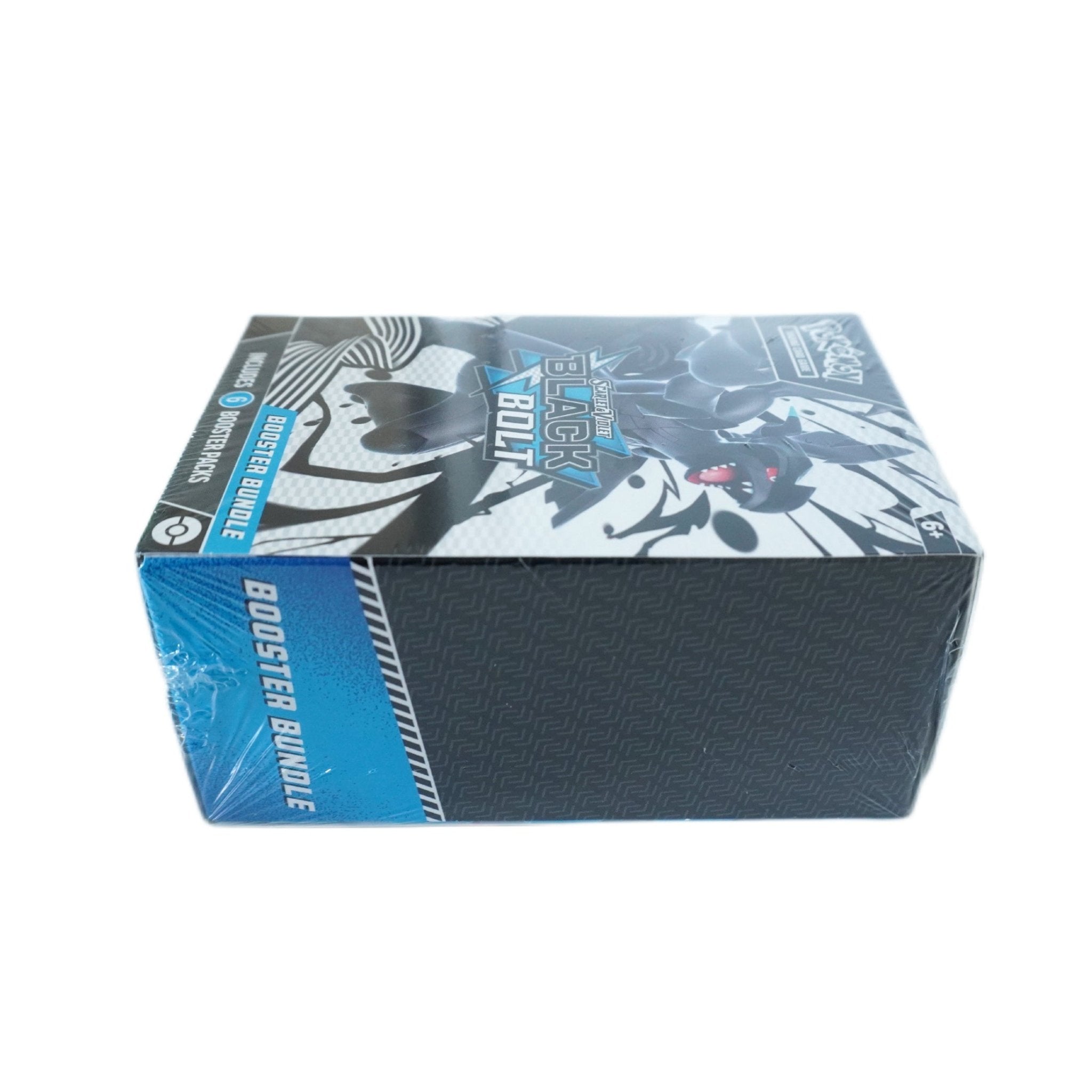 Pokémon Black Bolt Booster Bundle (Englisch) – rechte Seitenansicht mit exklusivem Bundle-Design, inklusive Zekrom ex, Meloetta ex und Illustration Rare Karten kaufen