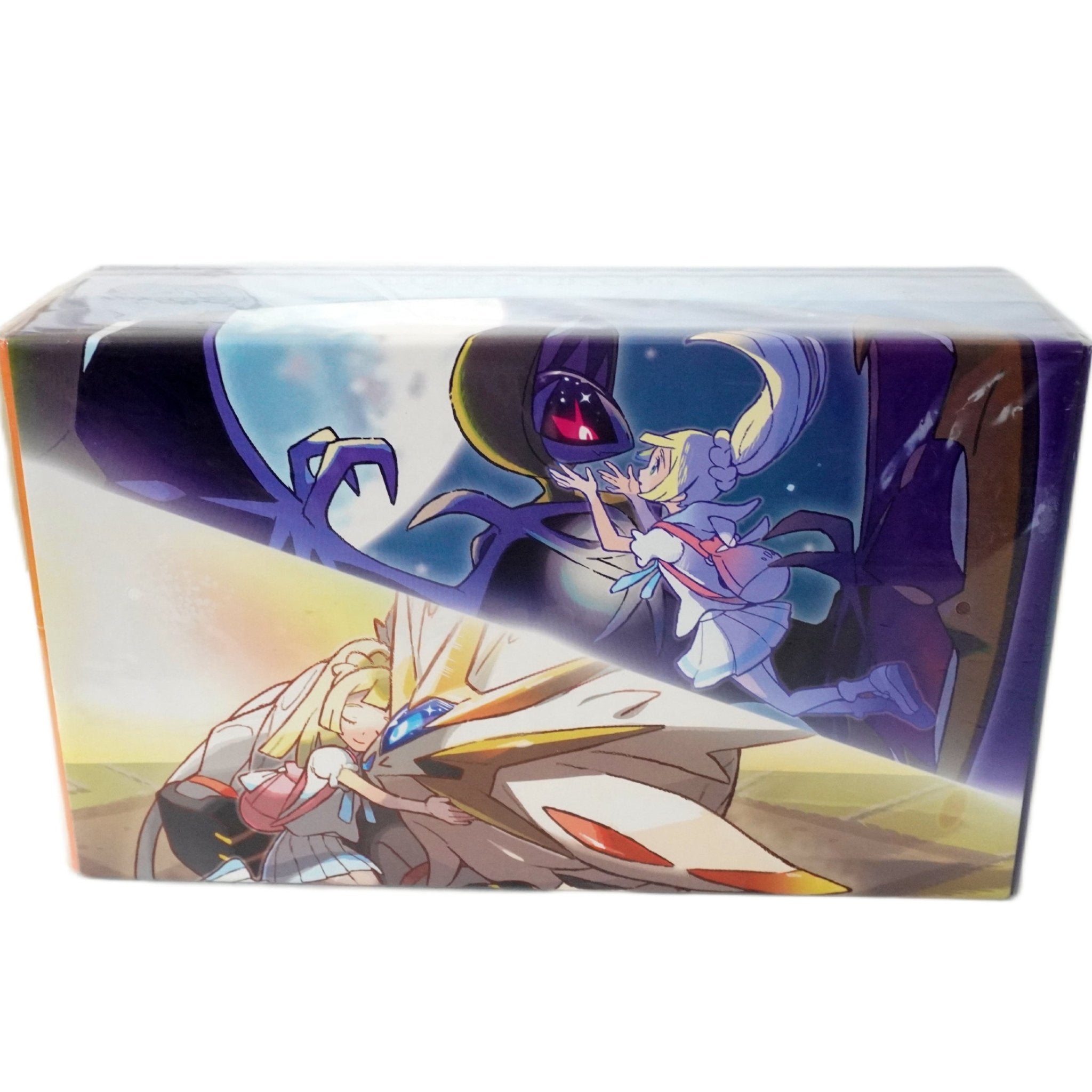 Pokémon Lillies Support Box rechte Seite – chinesische Sonderedition mit Lillie Artwork und Pokémon Karten kaufen bei Habibicards
