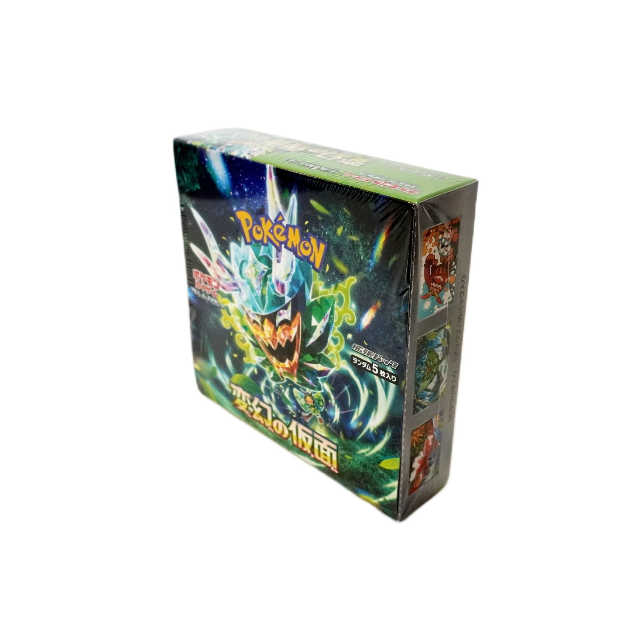 Pokémon Mask of Change Display JP Rückseite – offizielles japanisches Pokémon TCG Display mit seltenen Trainerkarten und besonderen Illustrationen kaufen bei Habibicards