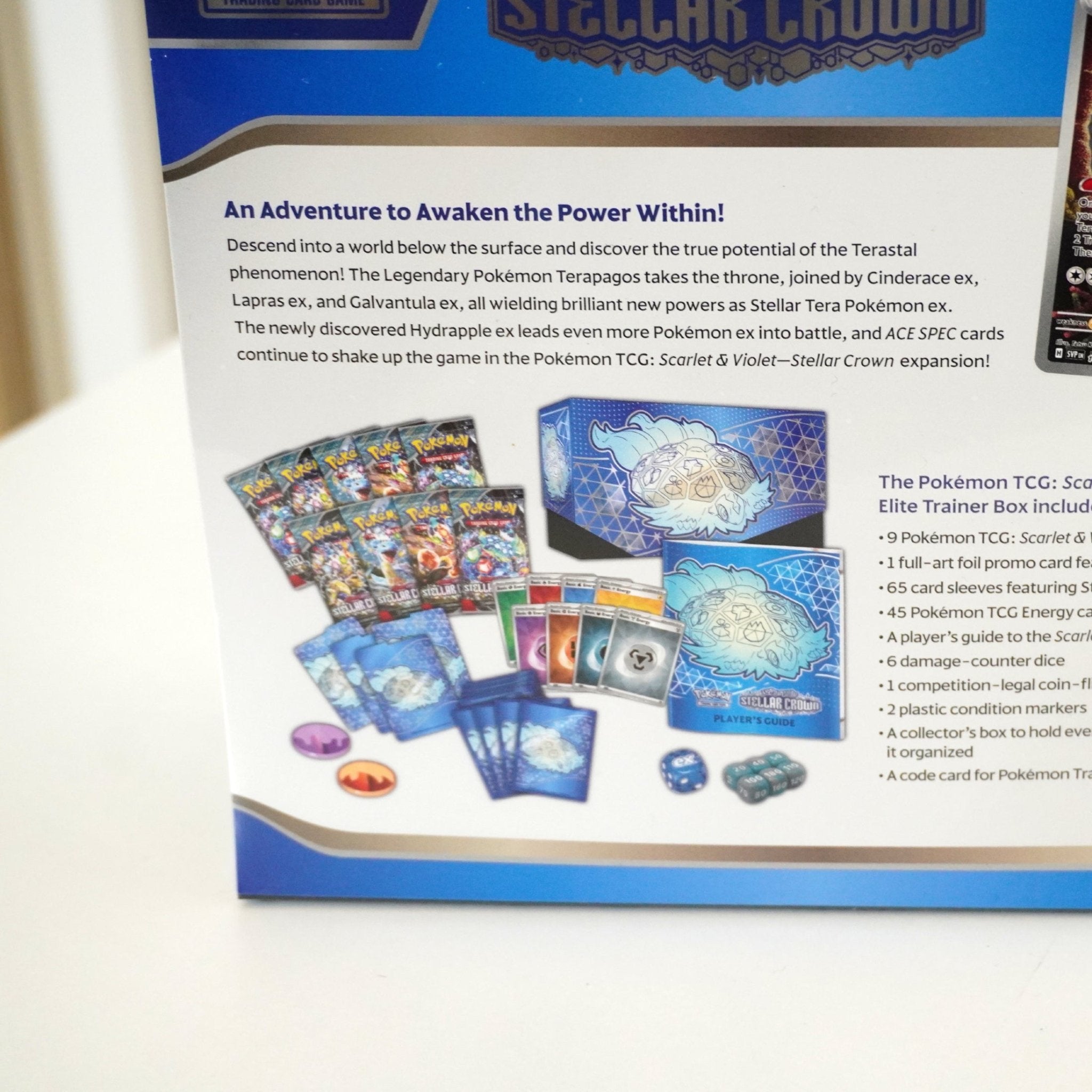 Pokémon Stellar Crown Elite Trainer Box (ENG) – Ein Highlight für Sammler – bei Habibicards kaufen
