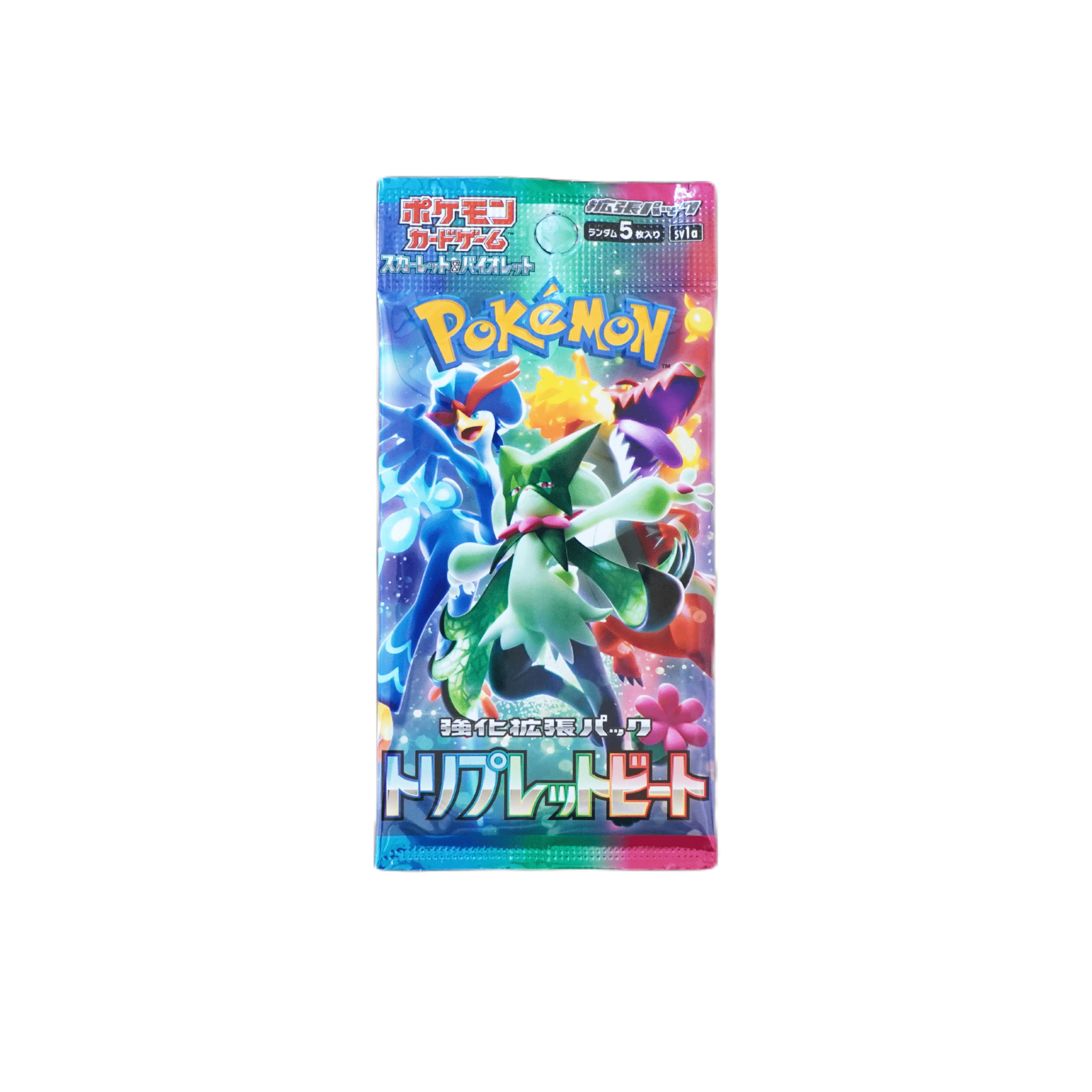 Pokémon Triple Beat – Einzelbooster (JP) – Magikarp von Shinji Kanda, Dendra & Paldea - Power – bei Habibicards kaufen