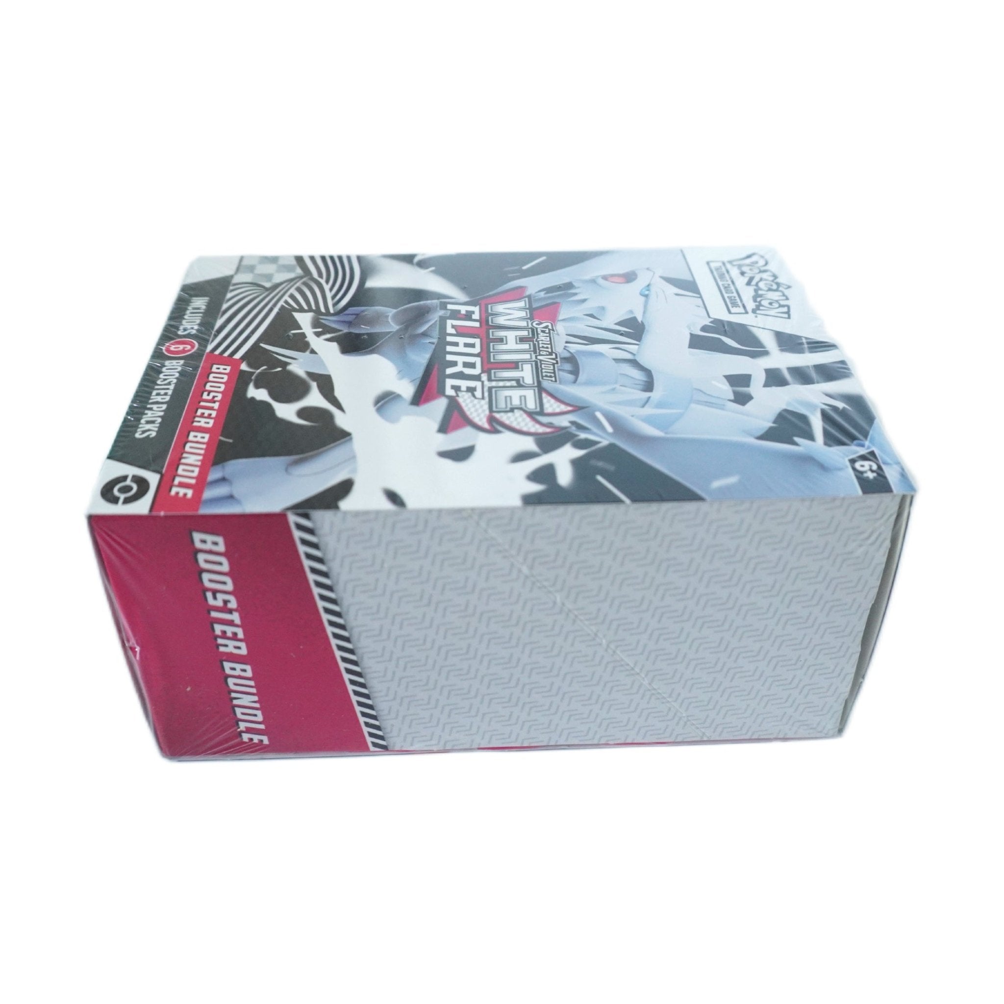 Pokémon White Flare Booster Bundle (Englisch) – rechte Seitenansicht mit exklusivem Bundle-Design, inklusive Reshiram ex, Keldeo ex und Special Illustration Rare Karten kaufen