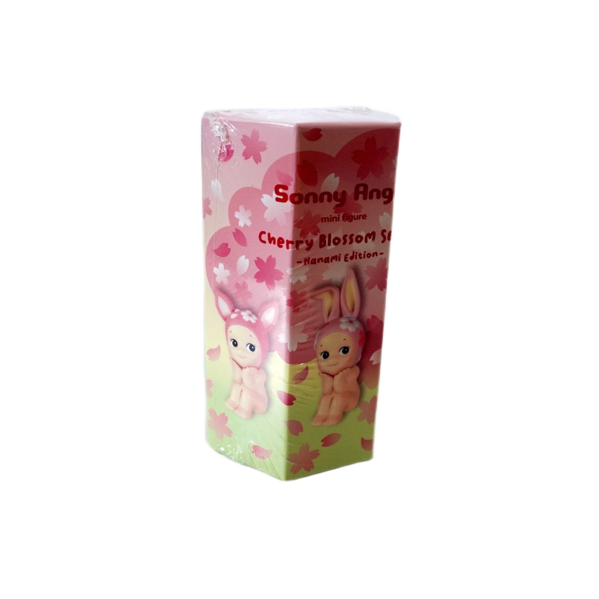 Sonny Angel Cherry Blossom Hanami Edition Blind Box linke Seite – limitierte Blind Box Sammelfiguren mit Cherry Blossom Design kaufen bei Habibicards
