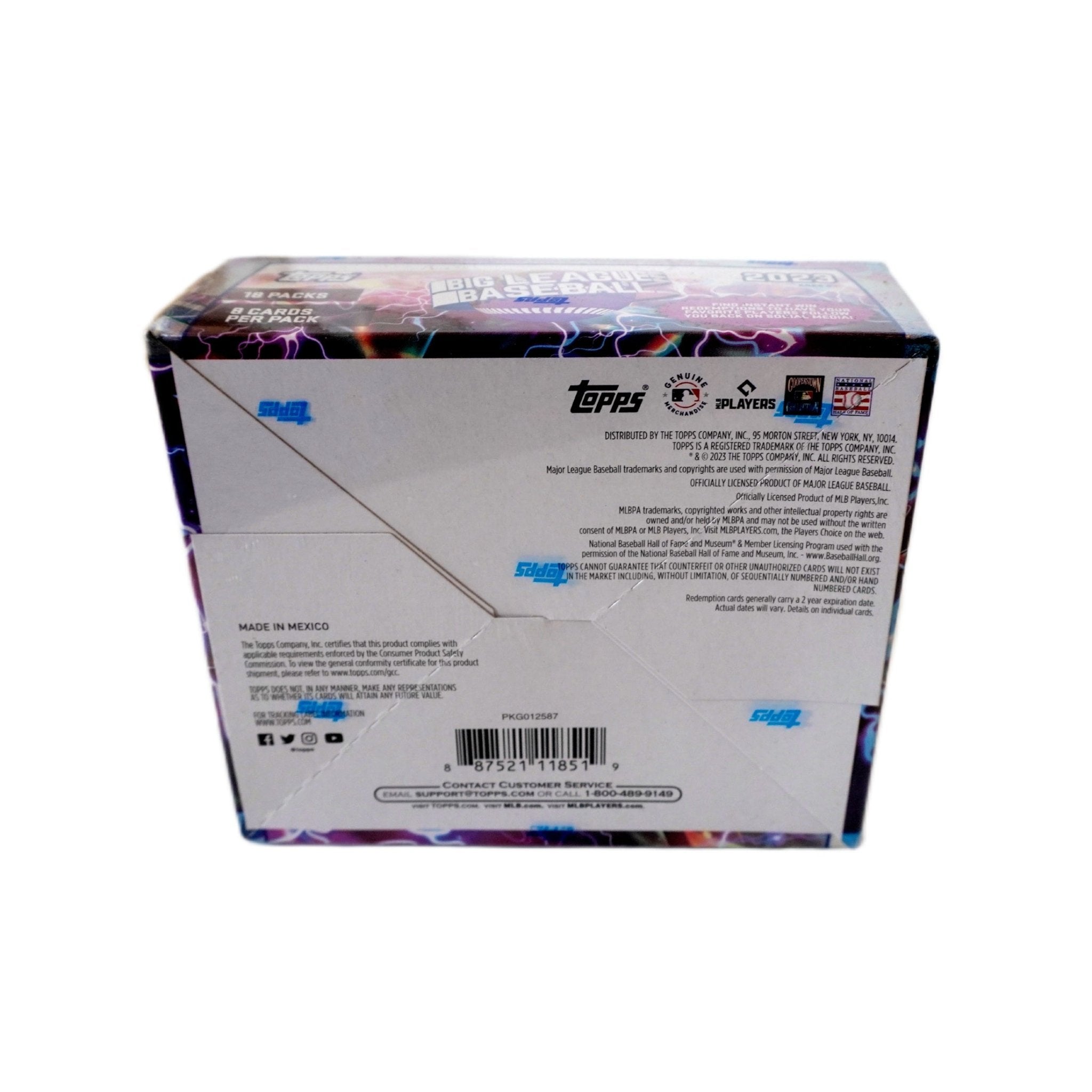 Topps Big League Baseball 2023 linke Seite – Hobby Box mit exklusiven MLB Rookie Cards, Autogrammen, Inserts, Parallels und offiziellen Topps Trading Cards kaufen bei Habibicards