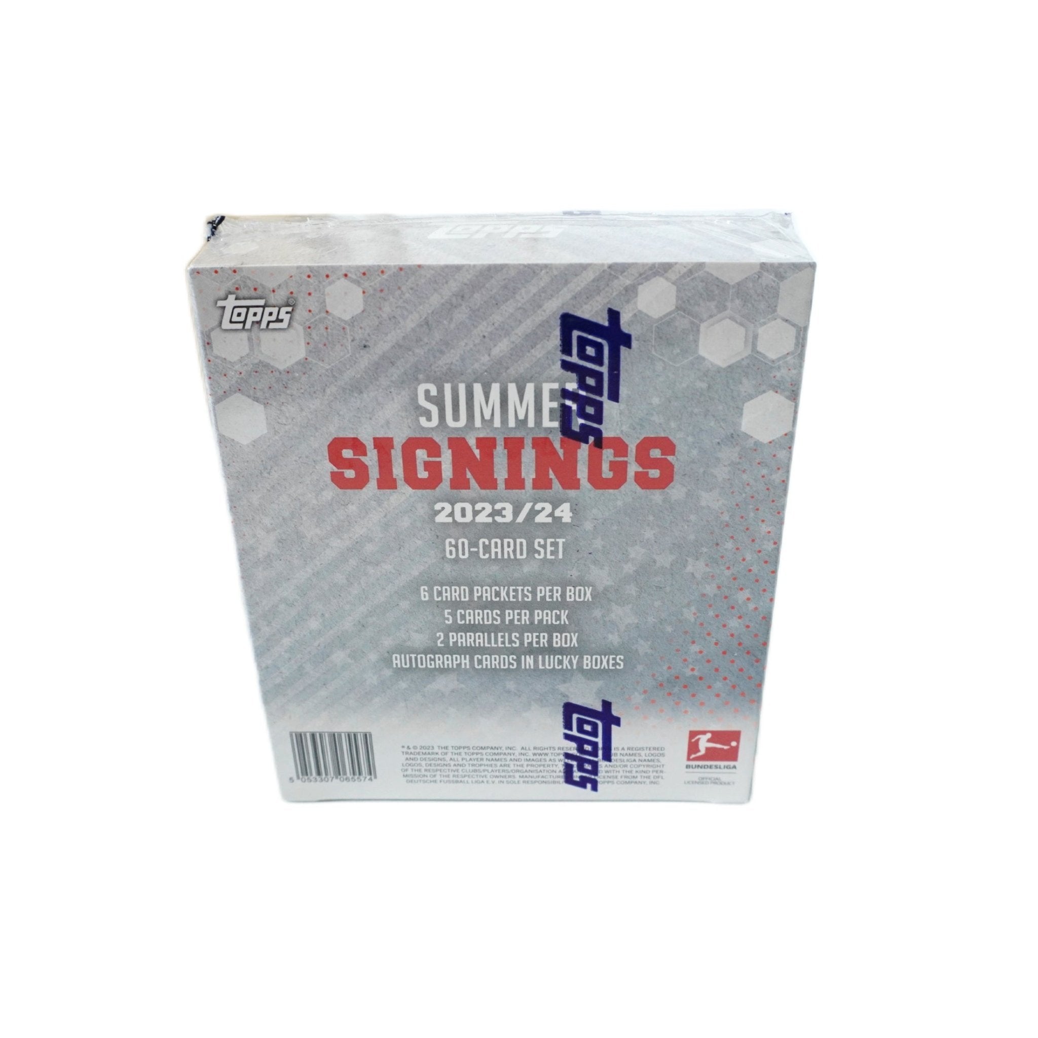 Beschreibung Topps Bundesliga Summer Signings 2023/24 – Hintergrundinfos zur limitierten Fußballkarten-Serie, Sammelprodukt mit Bundesliga-Neuzugängen der Saison, Highlight für Sammler, Fans und Trading Card Investoren